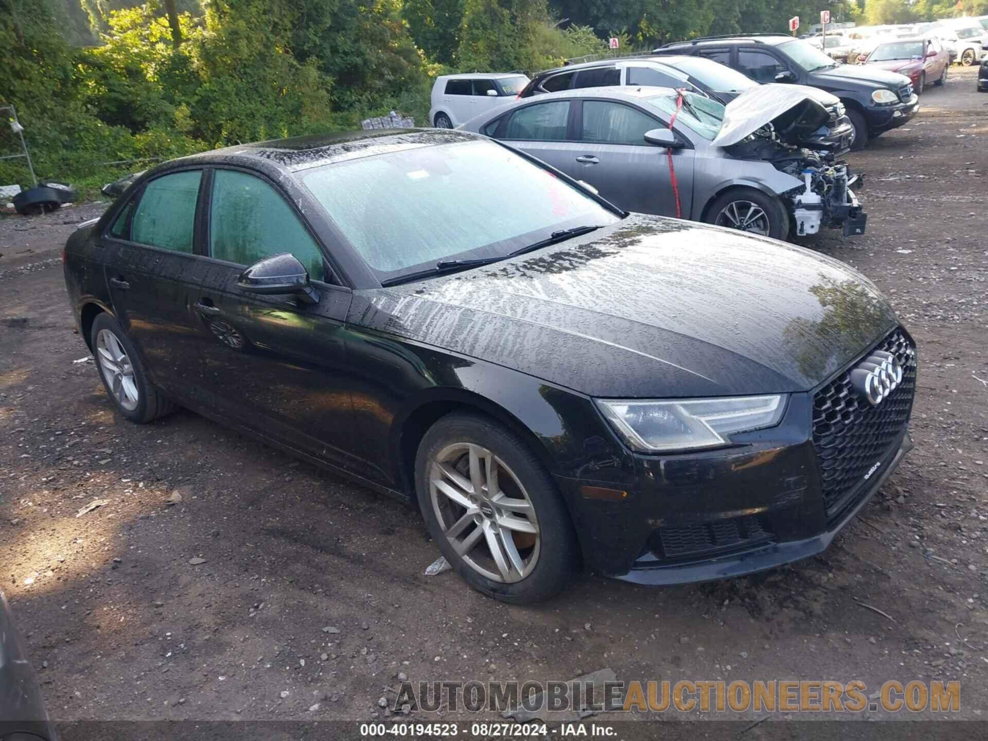 WAUANAF43HN032894 AUDI A4 2017