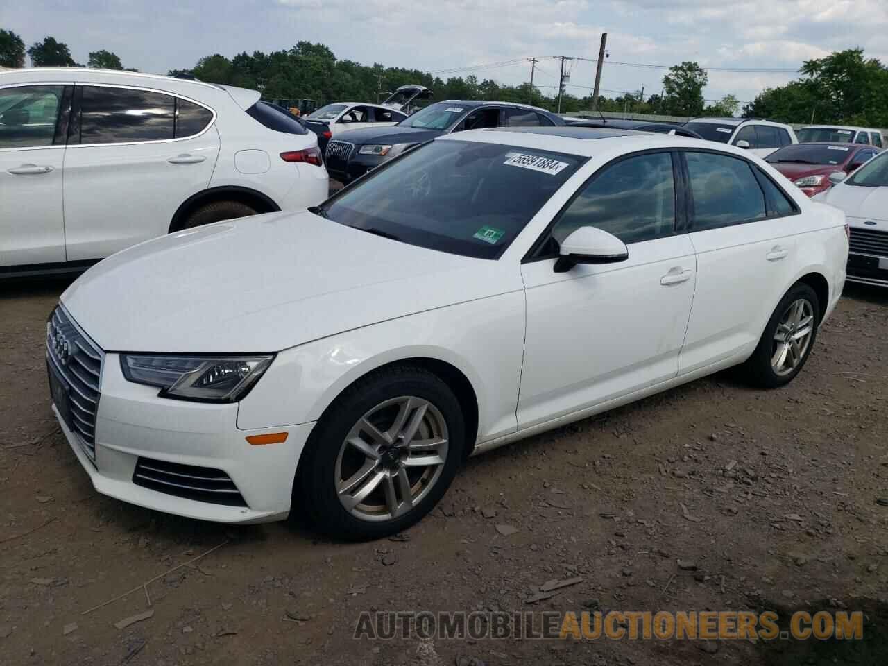 WAUANAF43HN033057 AUDI A4 2017