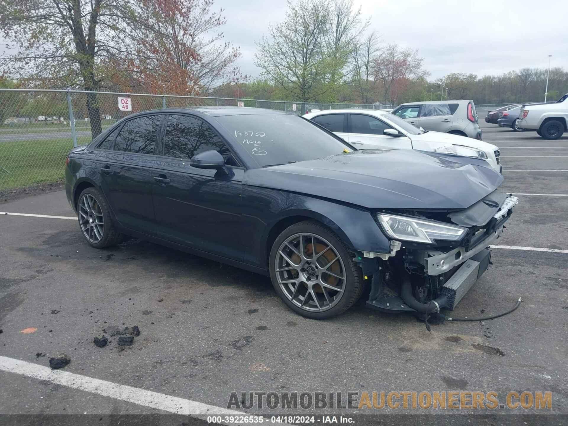 WAUANAF43HN068407 AUDI A4 2017