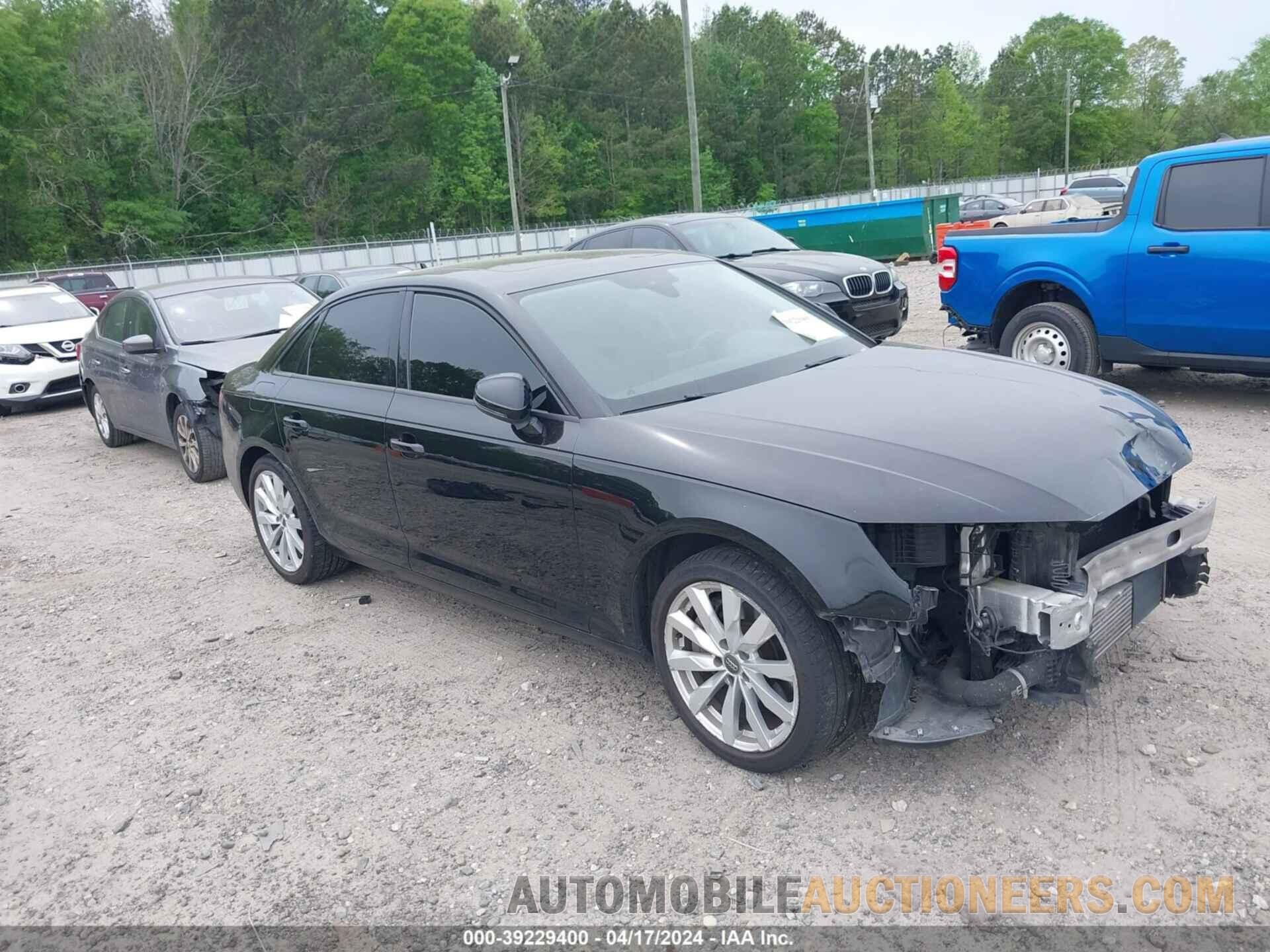 WAUANAF44HN002237 AUDI A4 2017