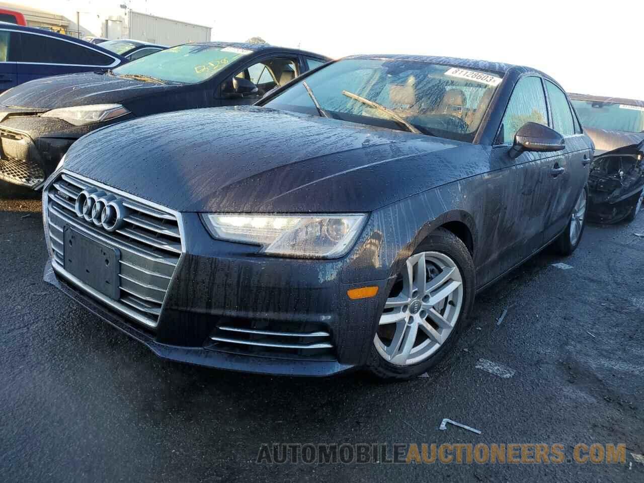 WAUANAF44HN025355 AUDI A4 2017