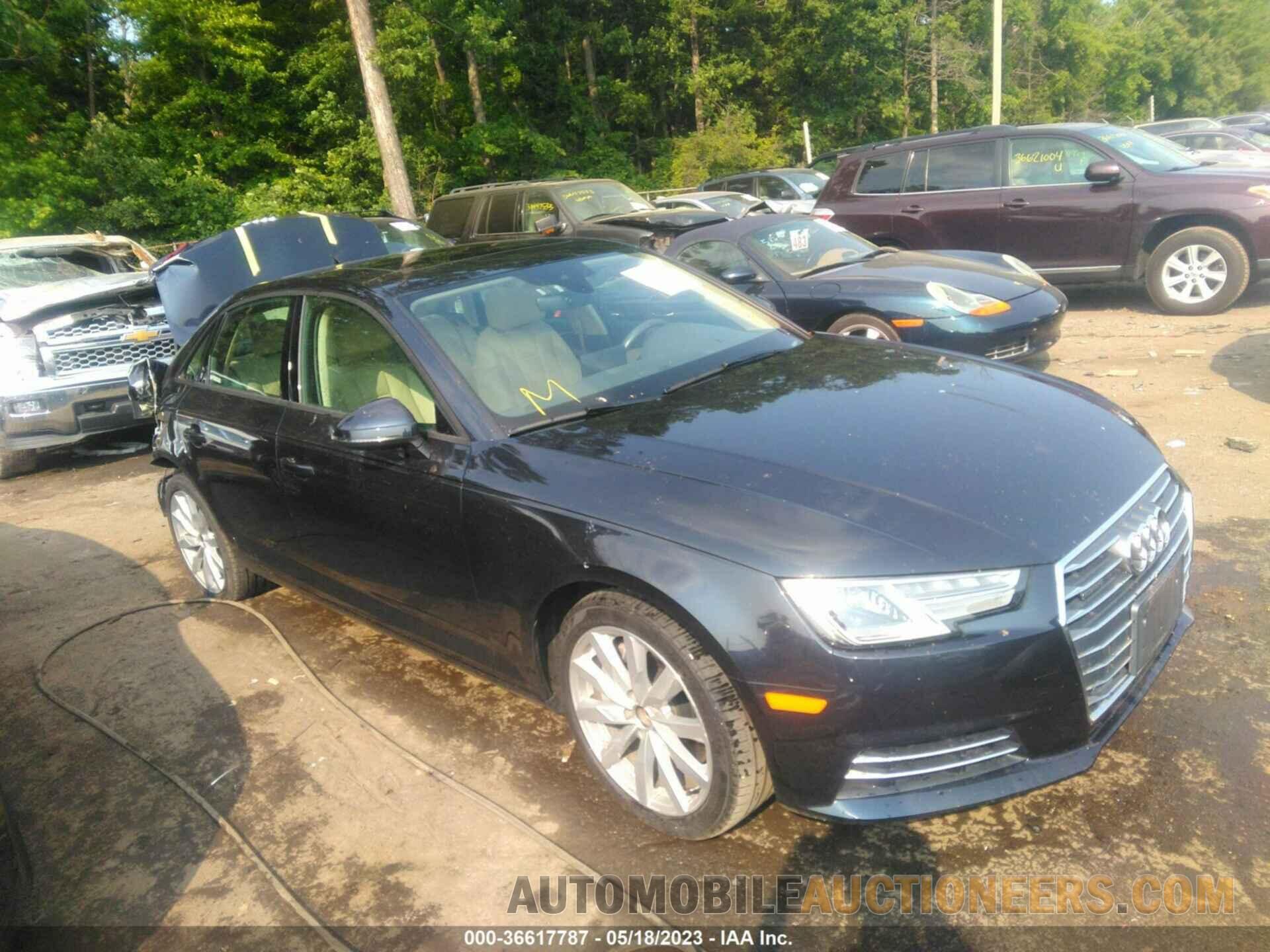 WAUANAF44HN026456 AUDI A4 2017