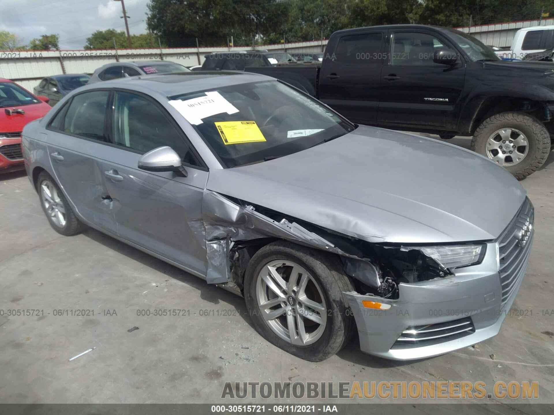 WAUANAF44HN027137 AUDI A4 2017