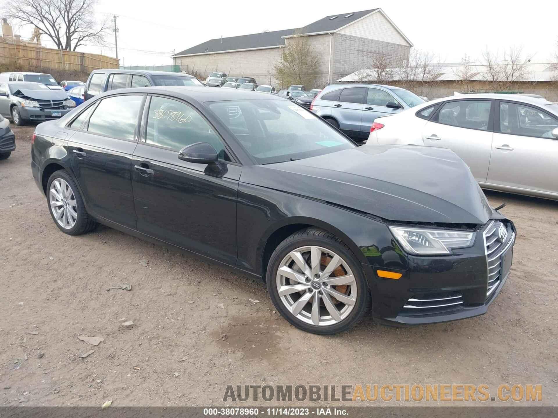 WAUANAF45HN001291 AUDI A4 2017