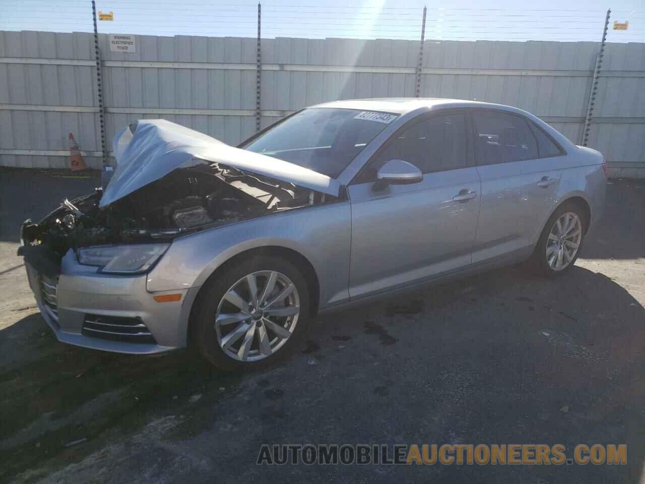 WAUANAF45HN003834 AUDI A4 2017