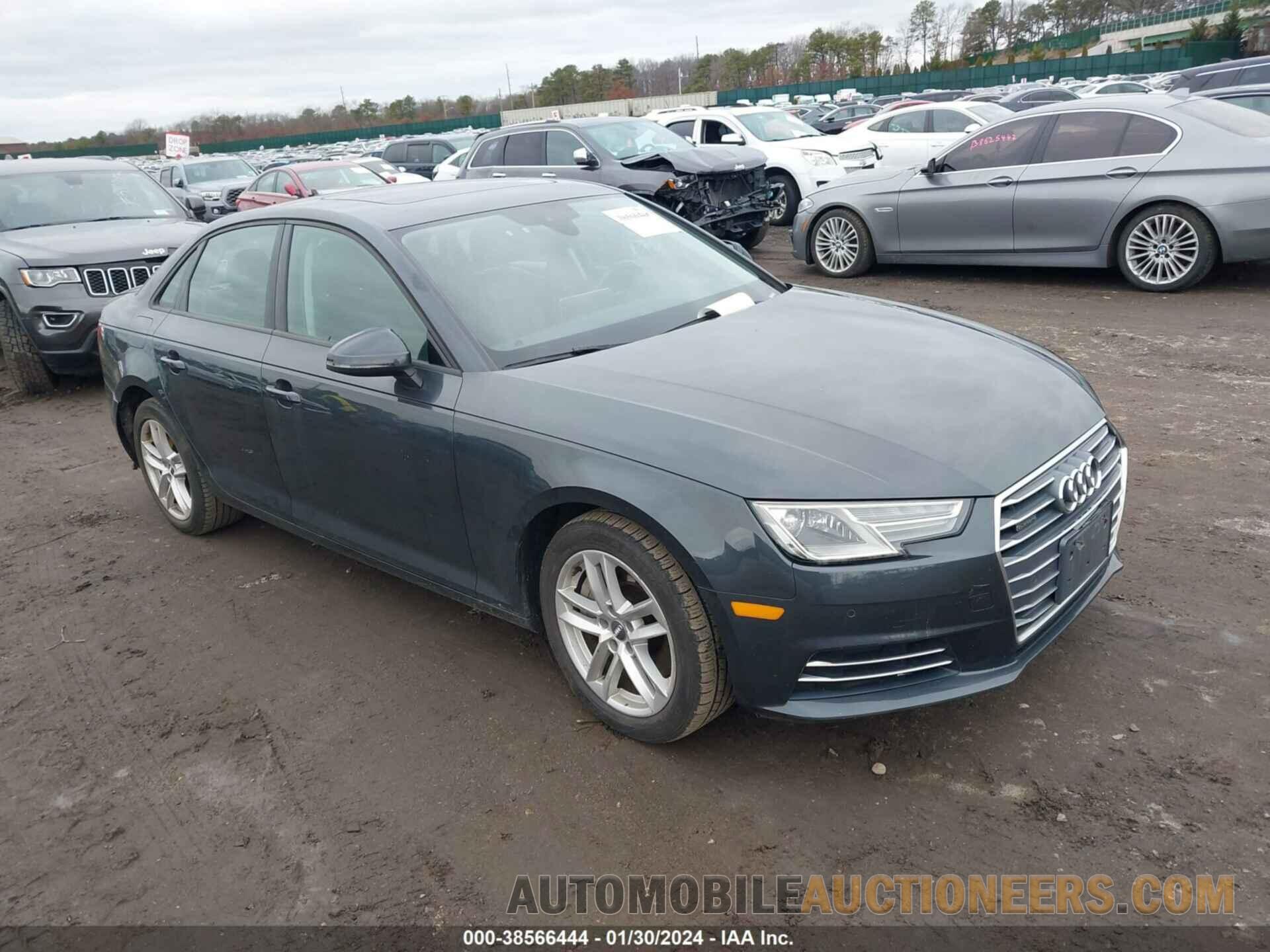 WAUANAF45HN015174 AUDI A4 2017