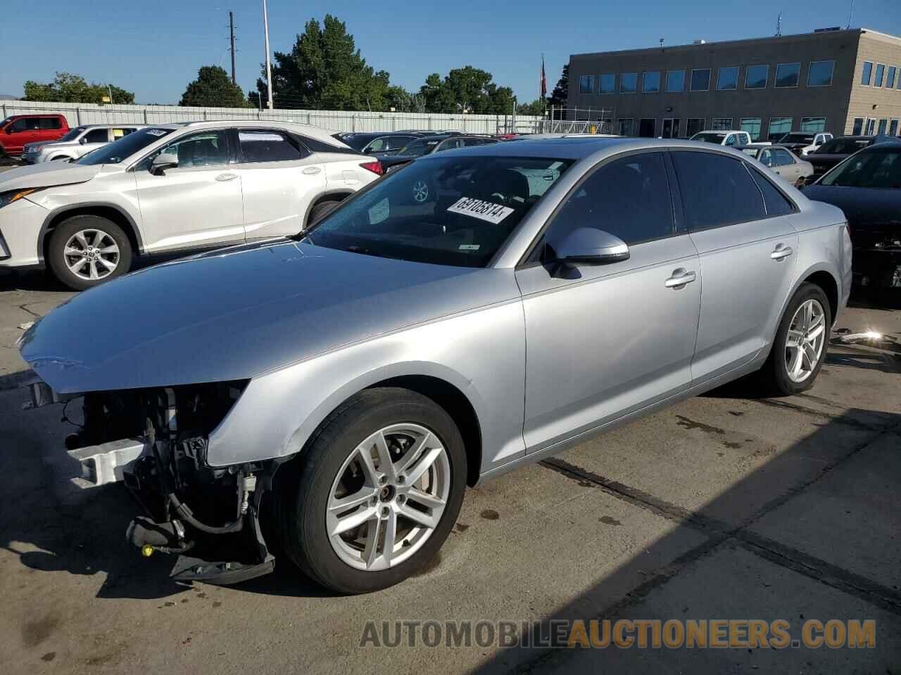 WAUANAF45HN020035 AUDI A4 2017