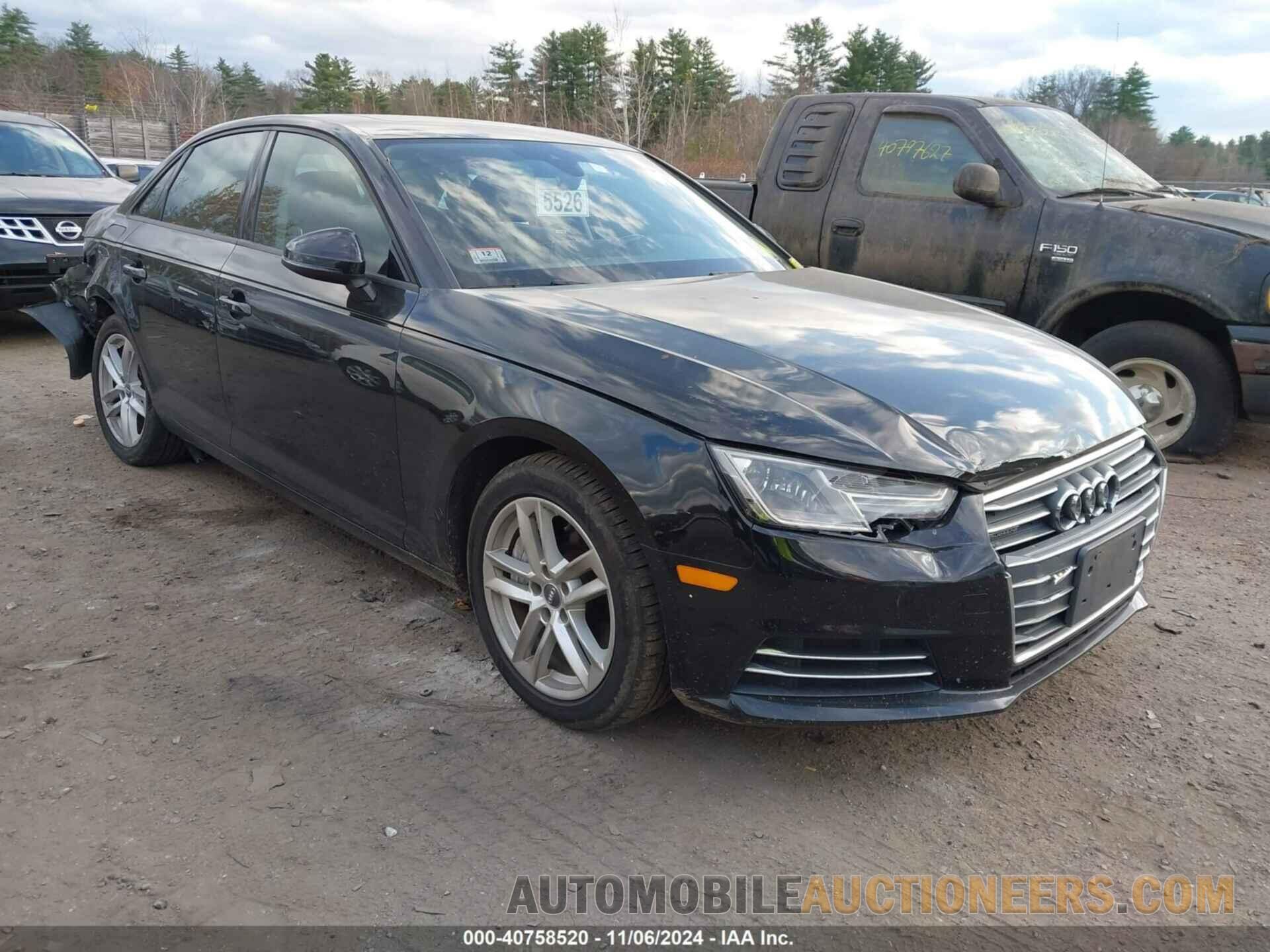 WAUANAF45HN023064 AUDI A4 2017