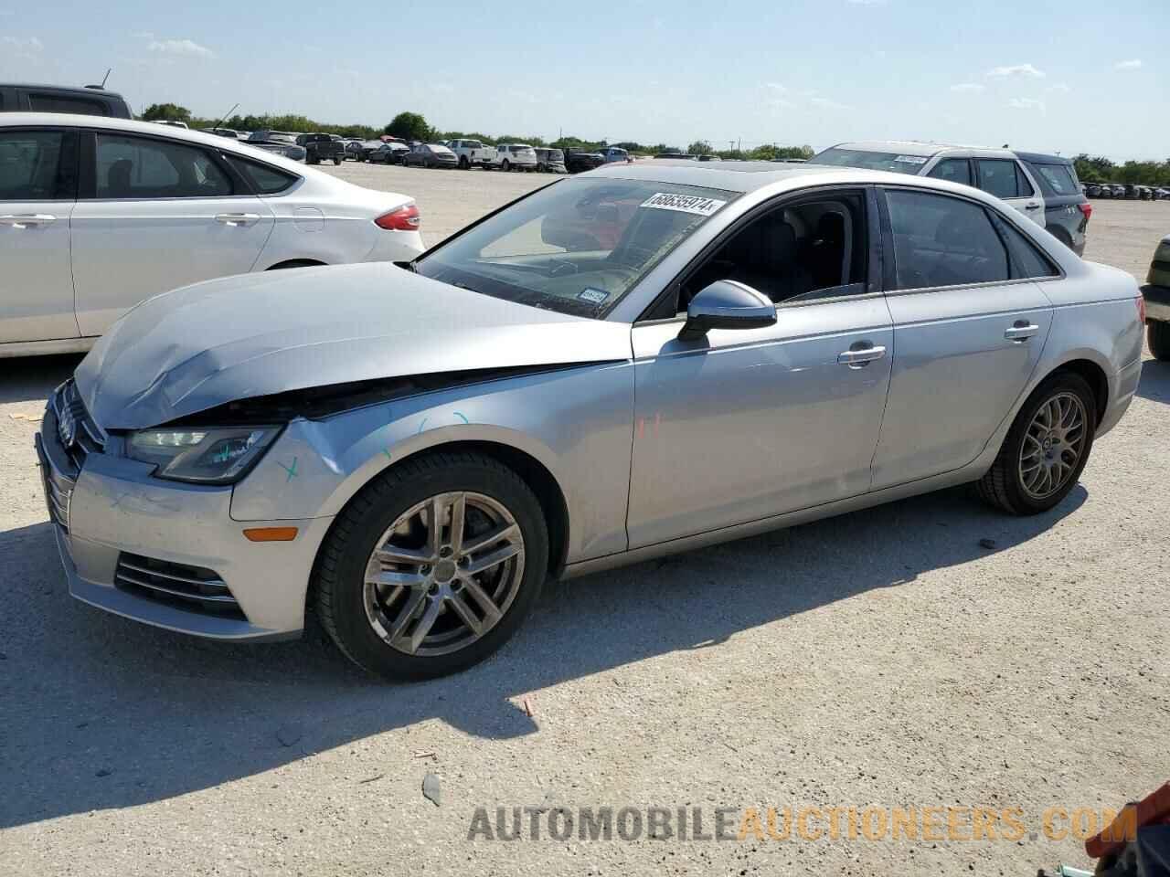 WAUANAF45HN026417 AUDI A4 2017