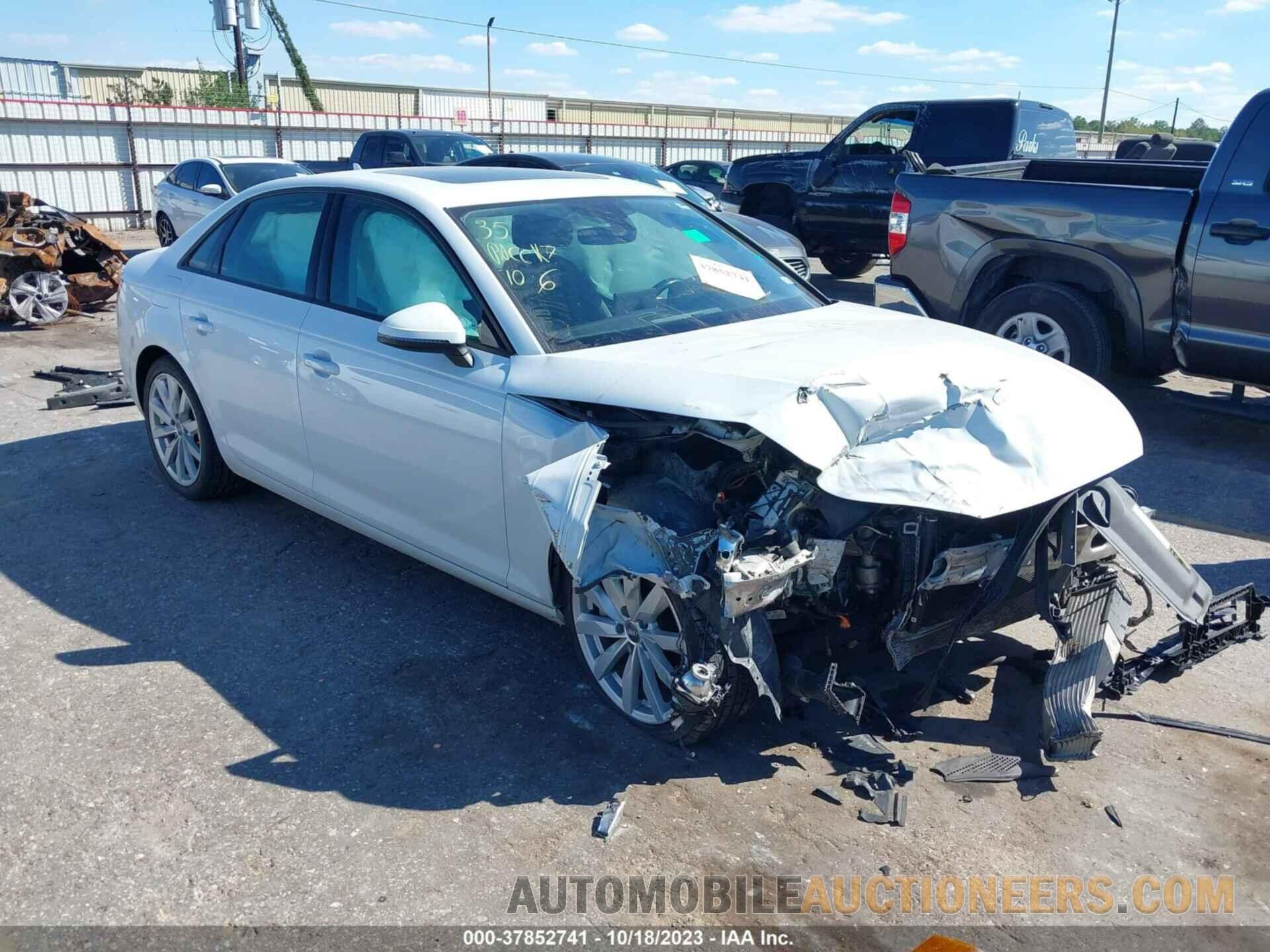 WAUANAF45HN033030 AUDI A4 2017