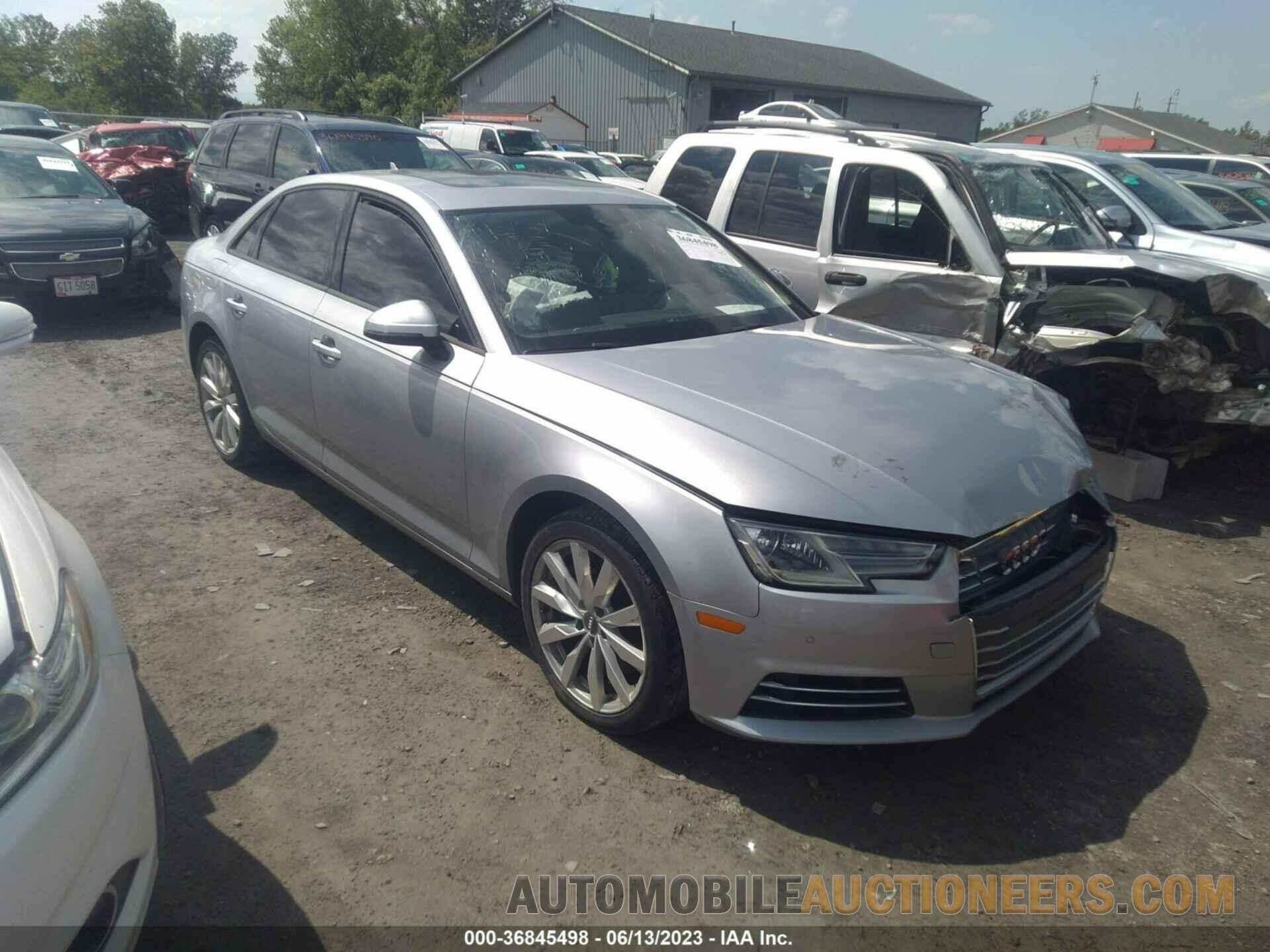 WAUANAF46HN001834 AUDI A4 2017