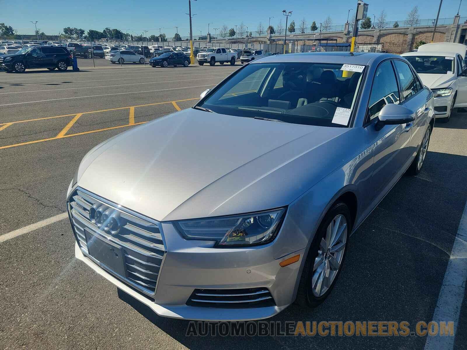 WAUANAF46HN002532 Audi A4 Sedan 2017