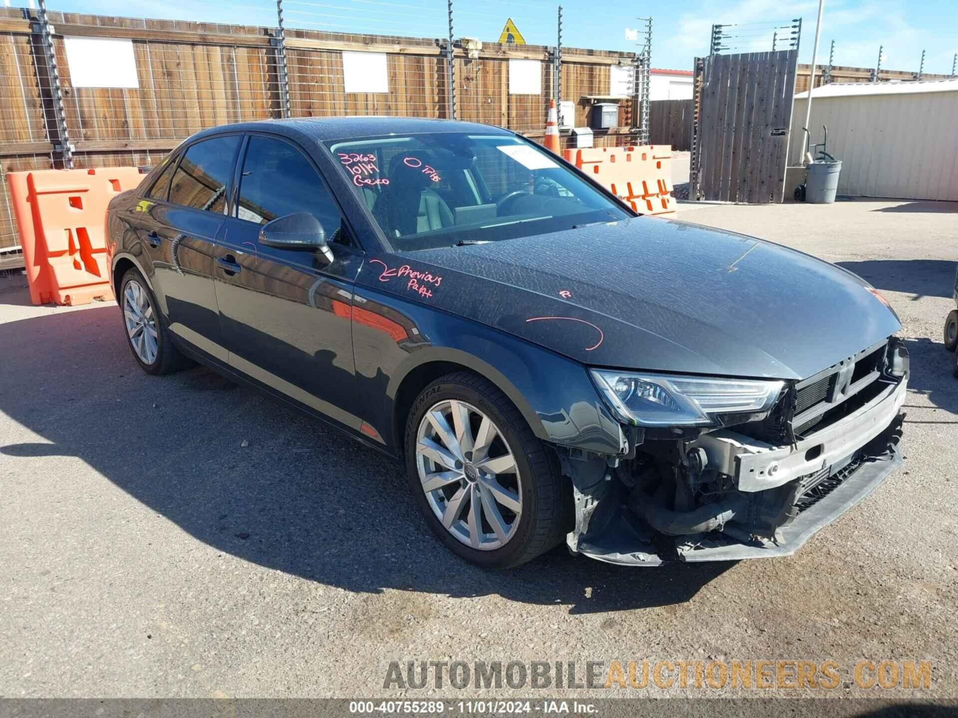 WAUANAF46HN006340 AUDI A4 2017