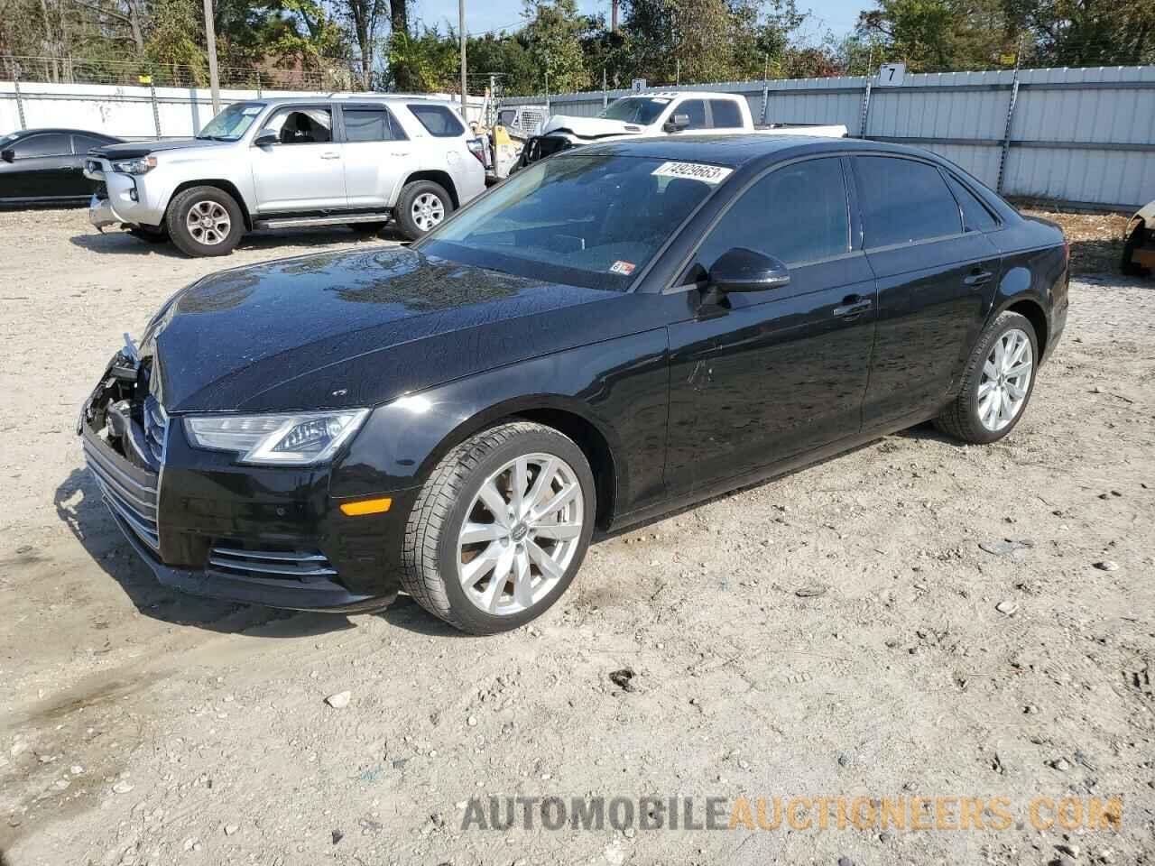 WAUANAF46HN006693 AUDI A4 2017