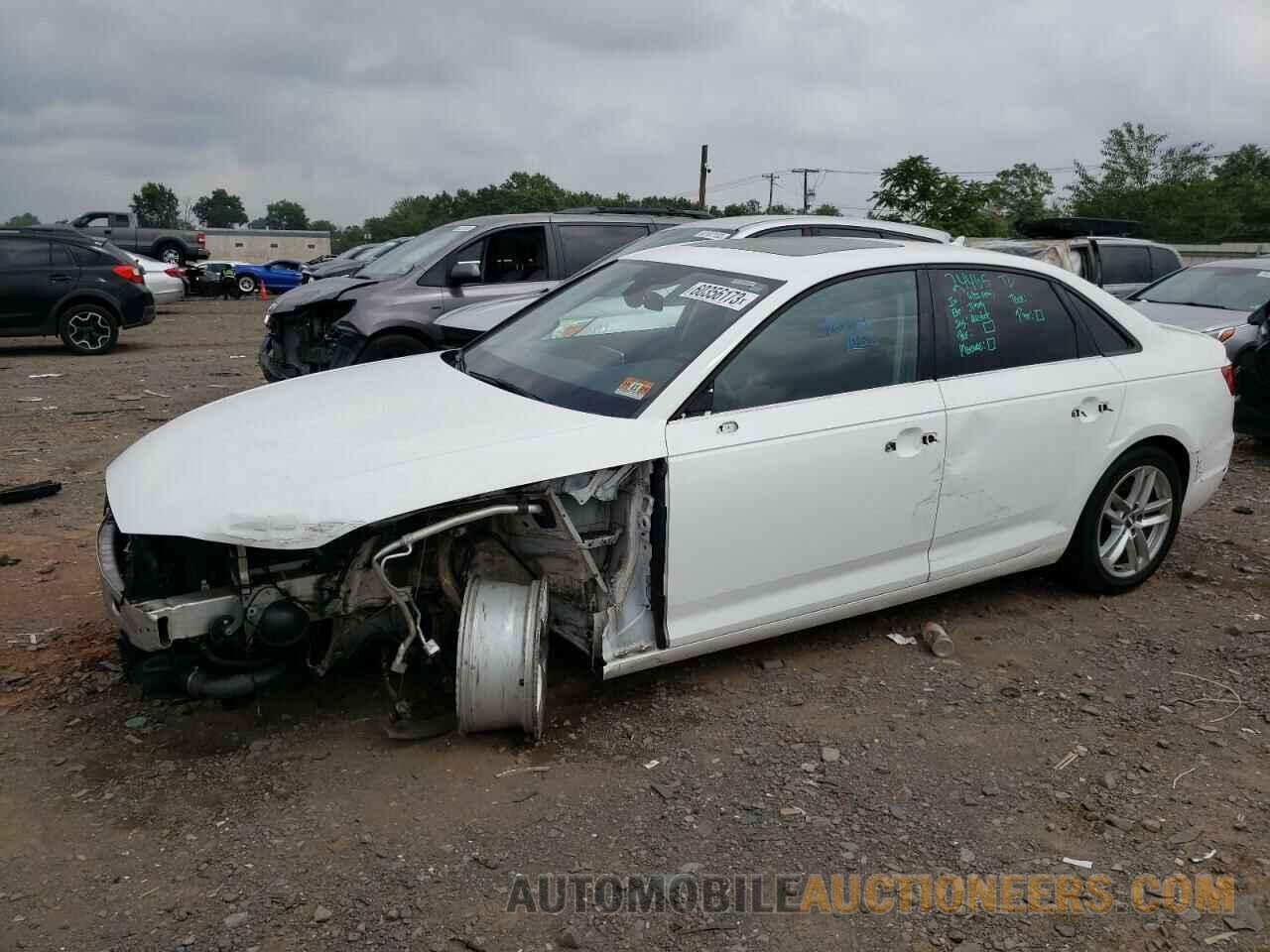 WAUANAF46HN008444 AUDI A4 2017