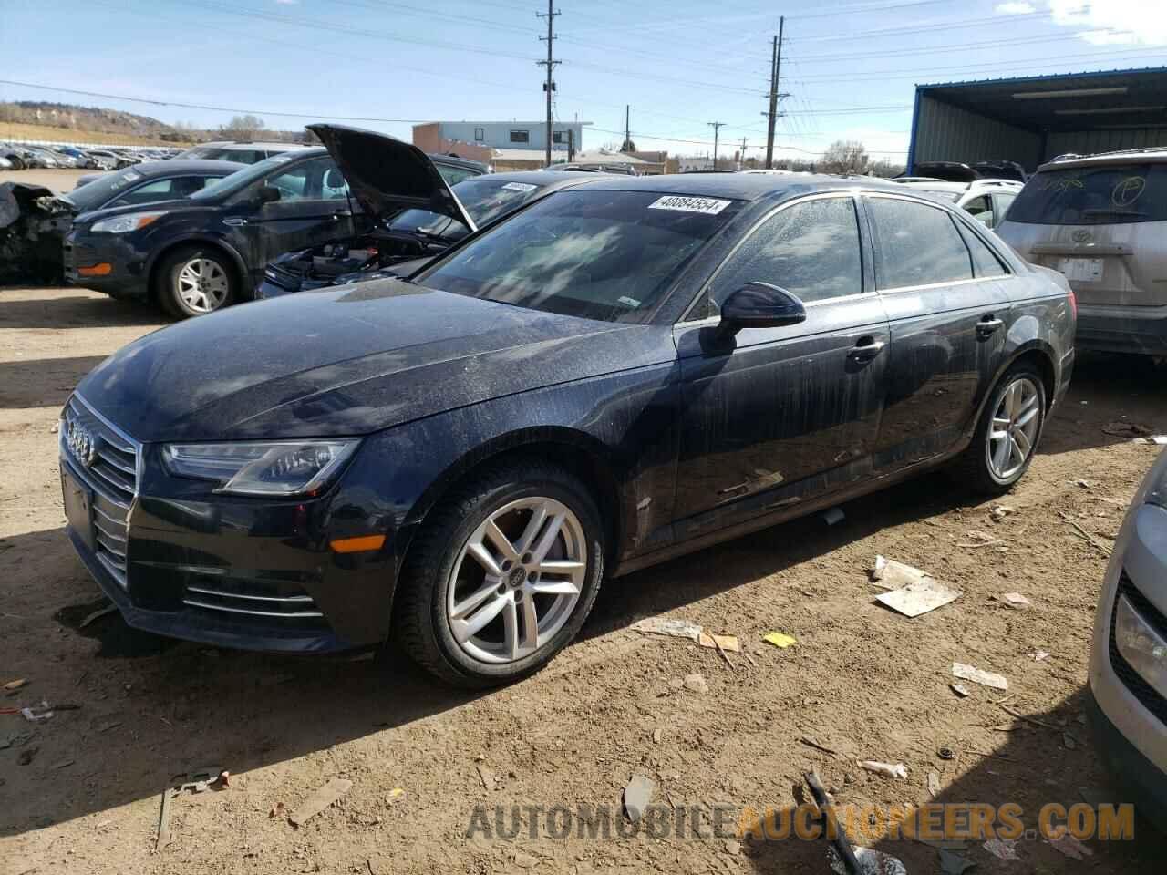 WAUANAF46HN009576 AUDI A4 2017