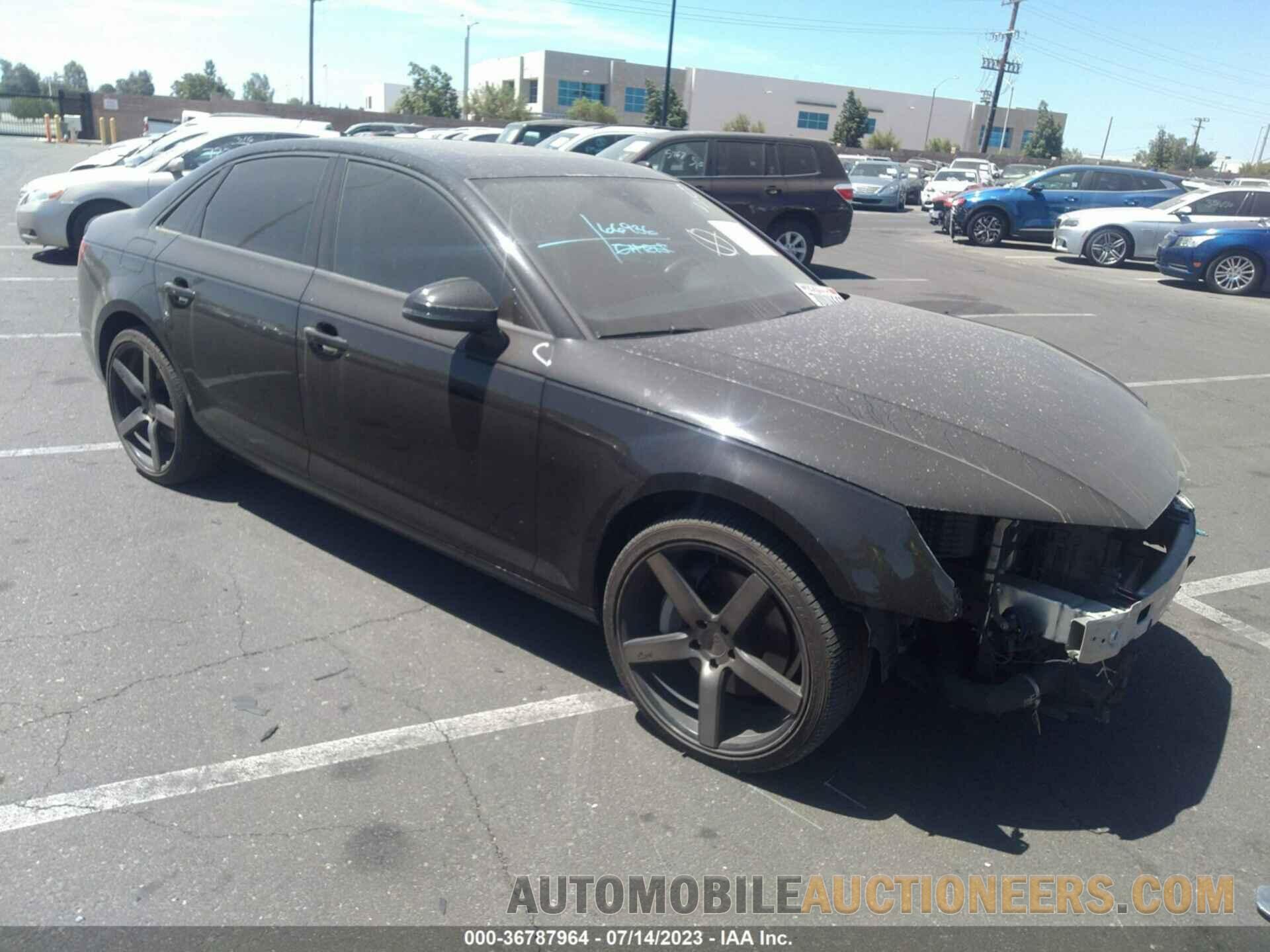 WAUANAF46HN017919 AUDI A4 2017