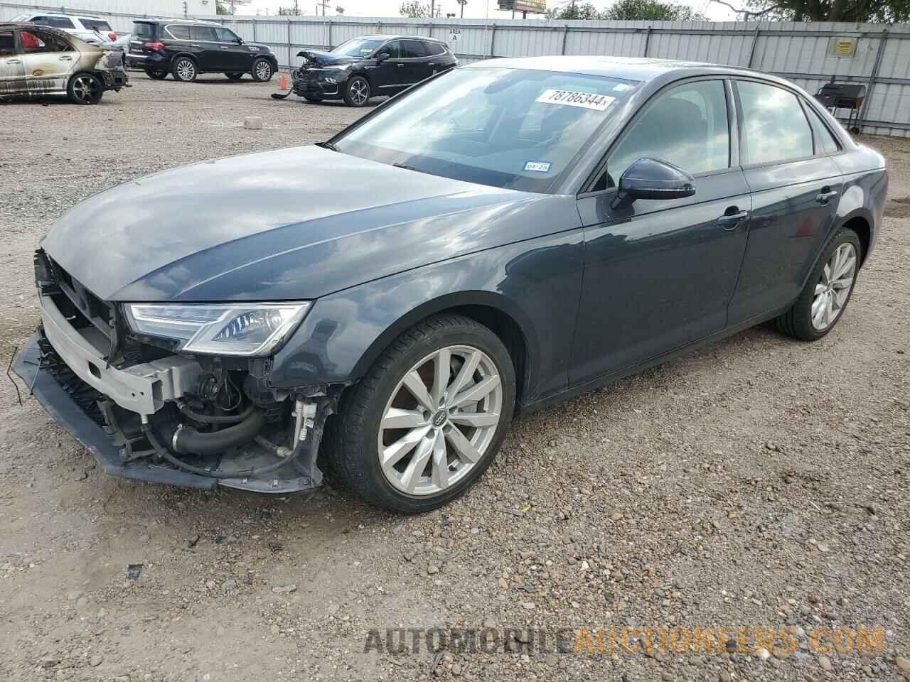 WAUANAF46HN025177 AUDI A4 2017