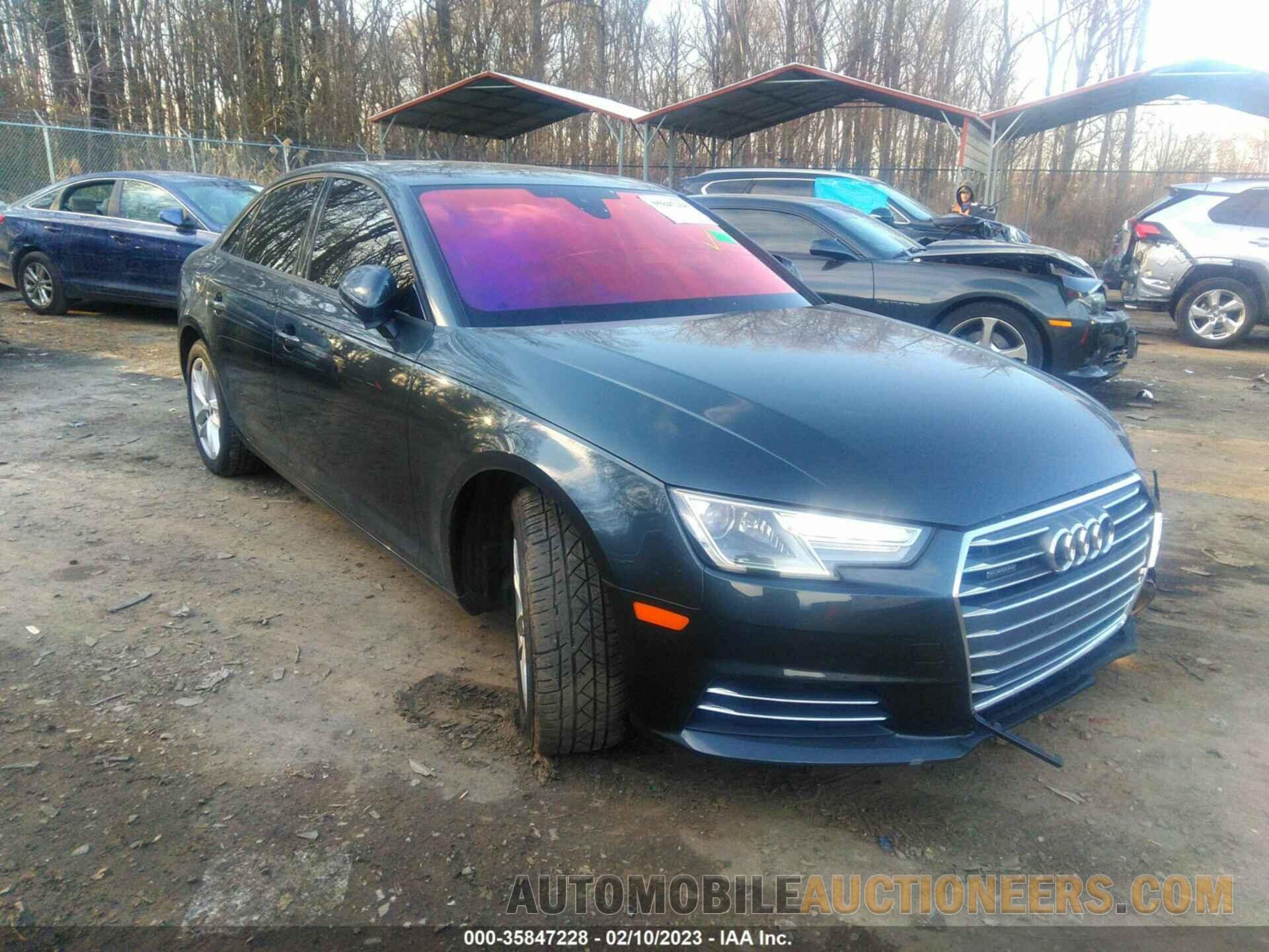 WAUANAF46HN051777 AUDI A4 2017