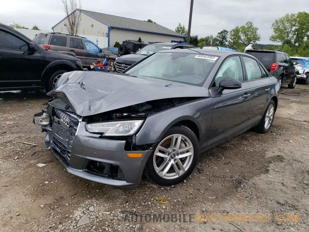 WAUANAF47HN020425 AUDI A4 2017