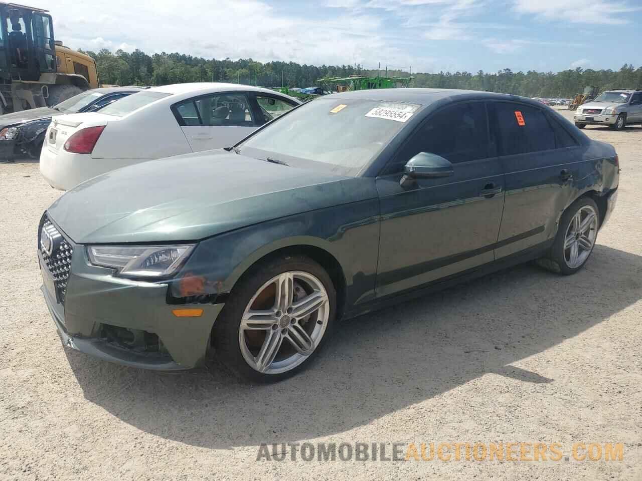 WAUANAF47HN021249 AUDI A4 2017