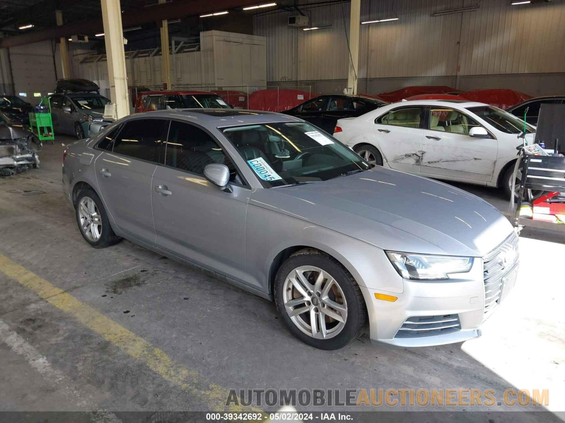 WAUANAF47HN027455 AUDI A4 2017