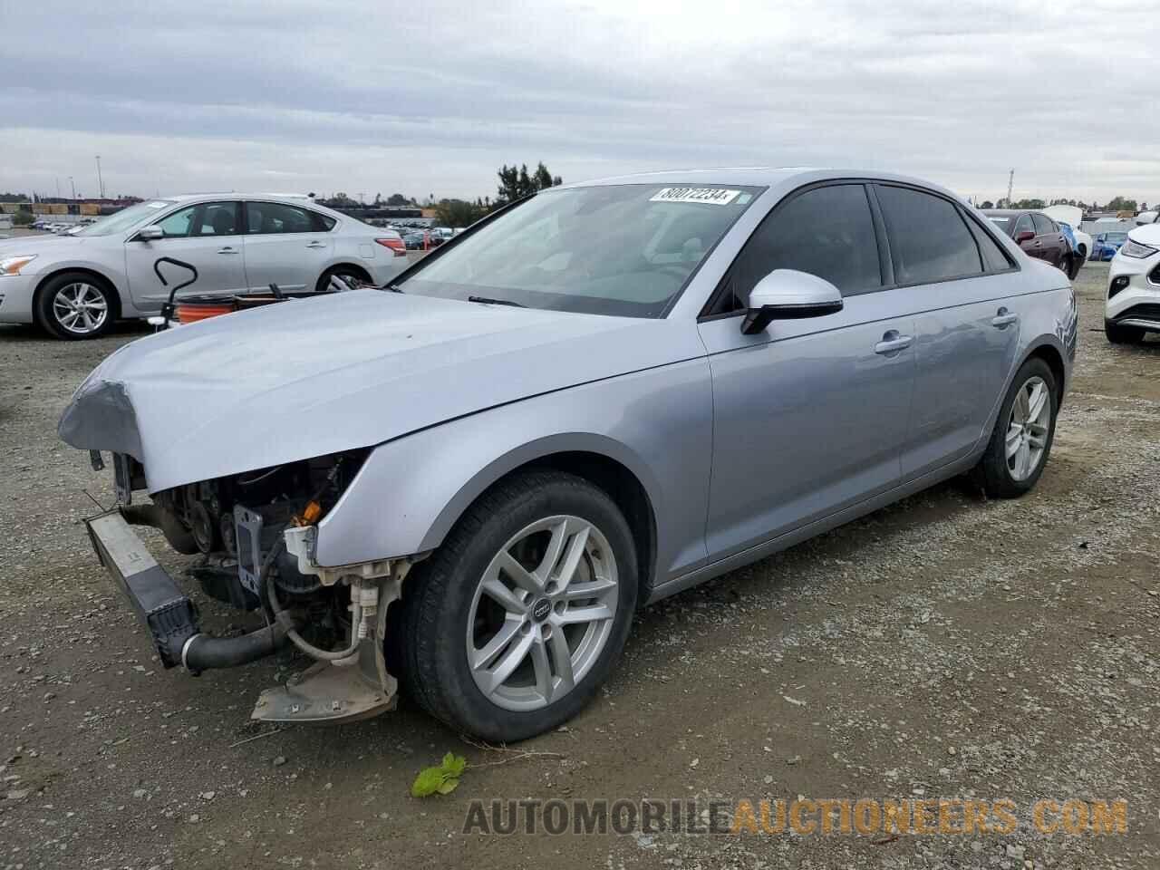 WAUANAF47HN035037 AUDI A4 2017