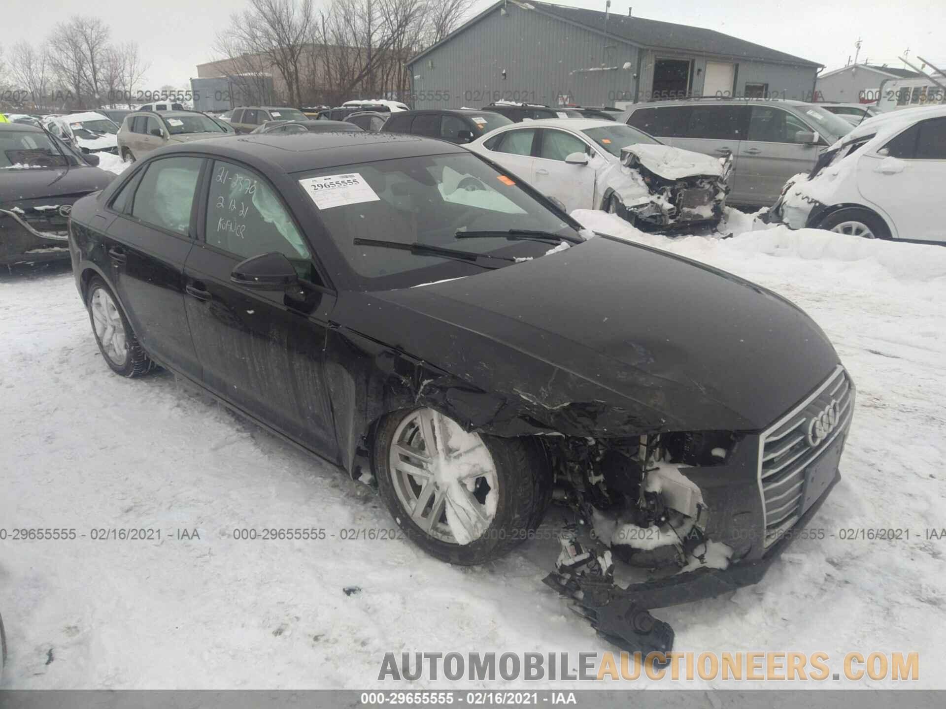 WAUANAF47HN055806 AUDI A4 2017