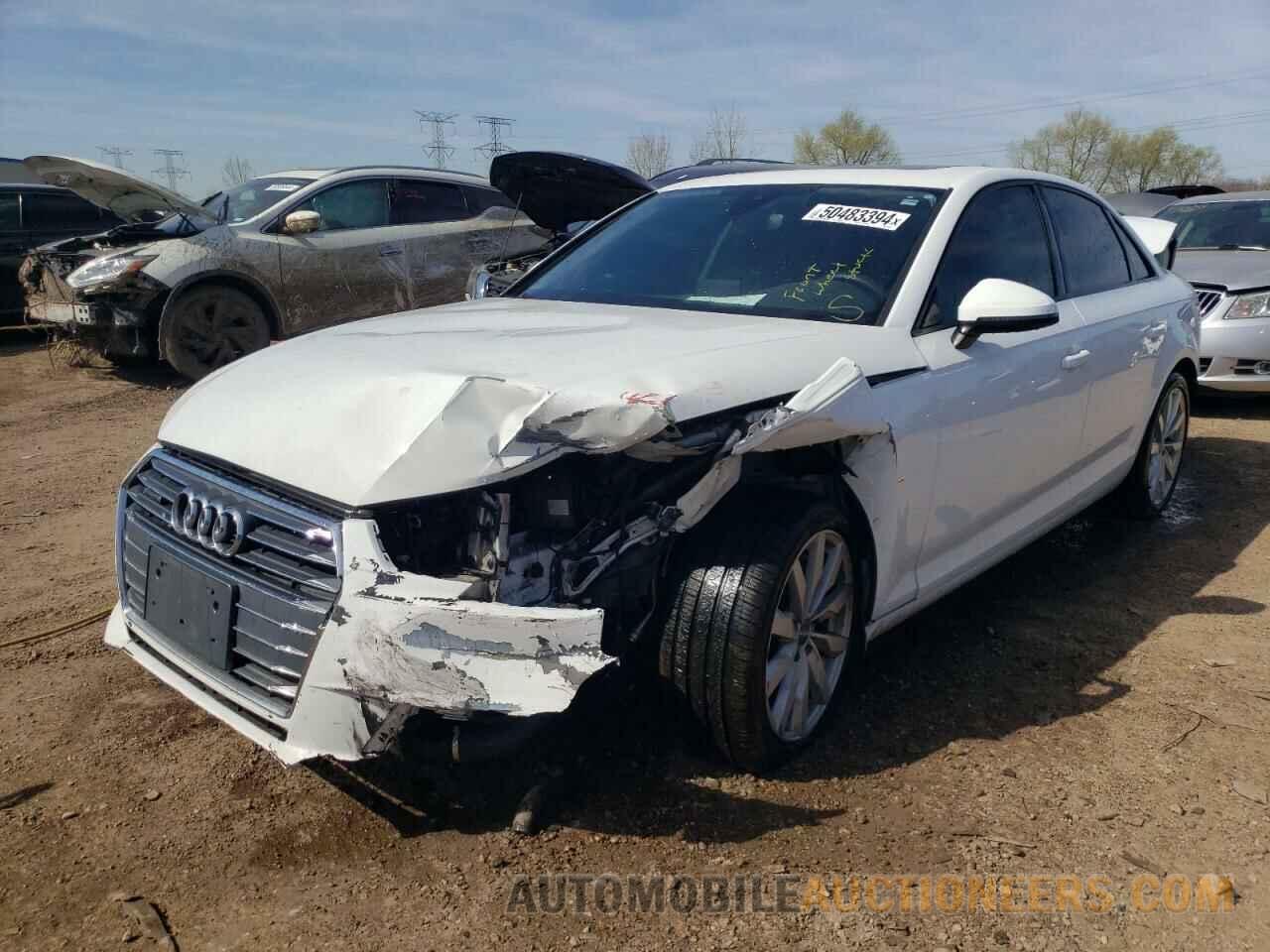 WAUANAF47HN063307 AUDI A4 2017