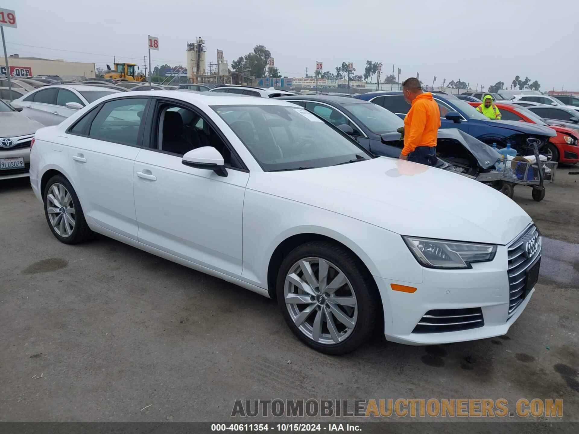 WAUANAF48HN000877 AUDI A4 2017