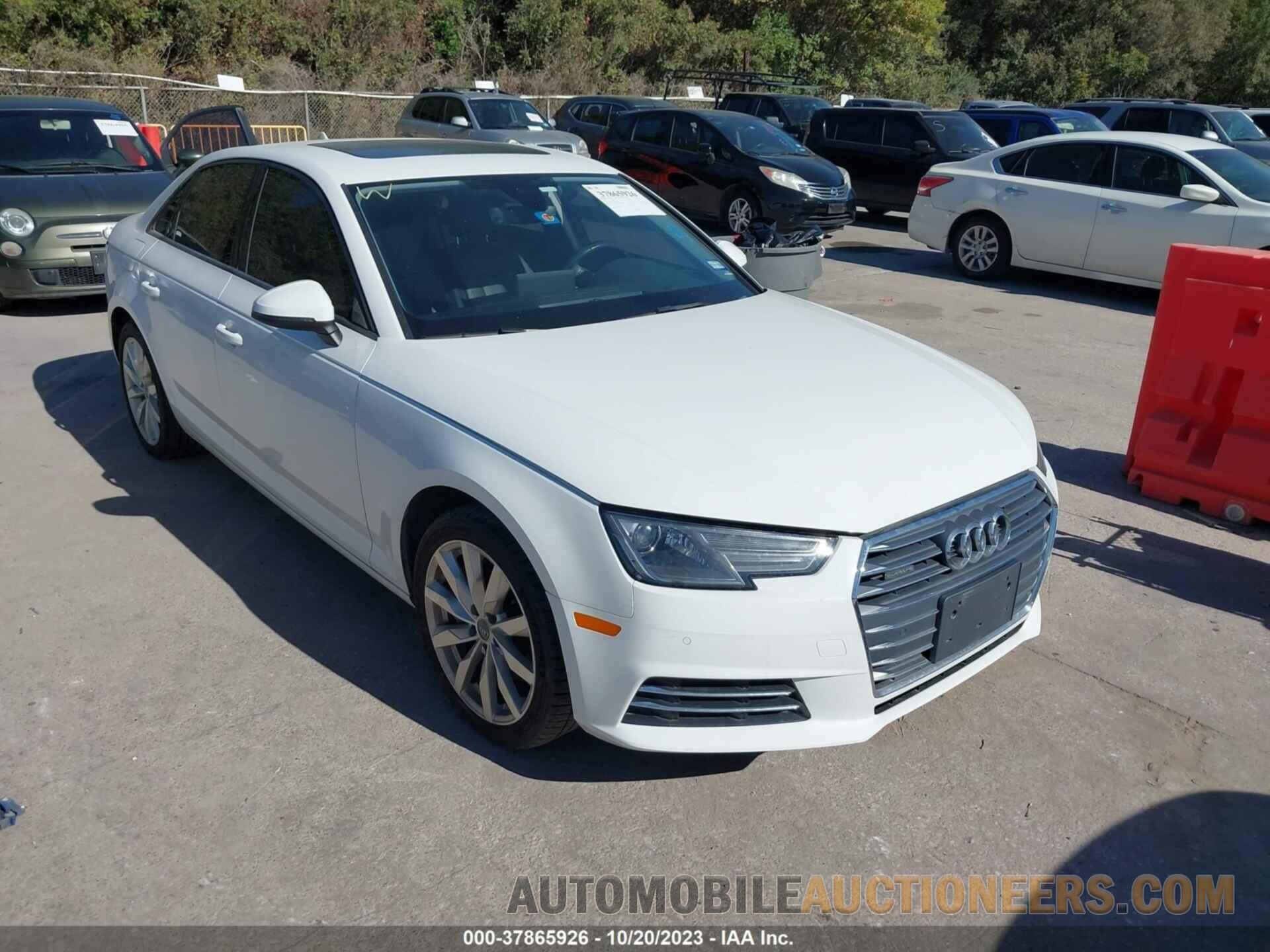 WAUANAF48HN005772 AUDI A4 2017