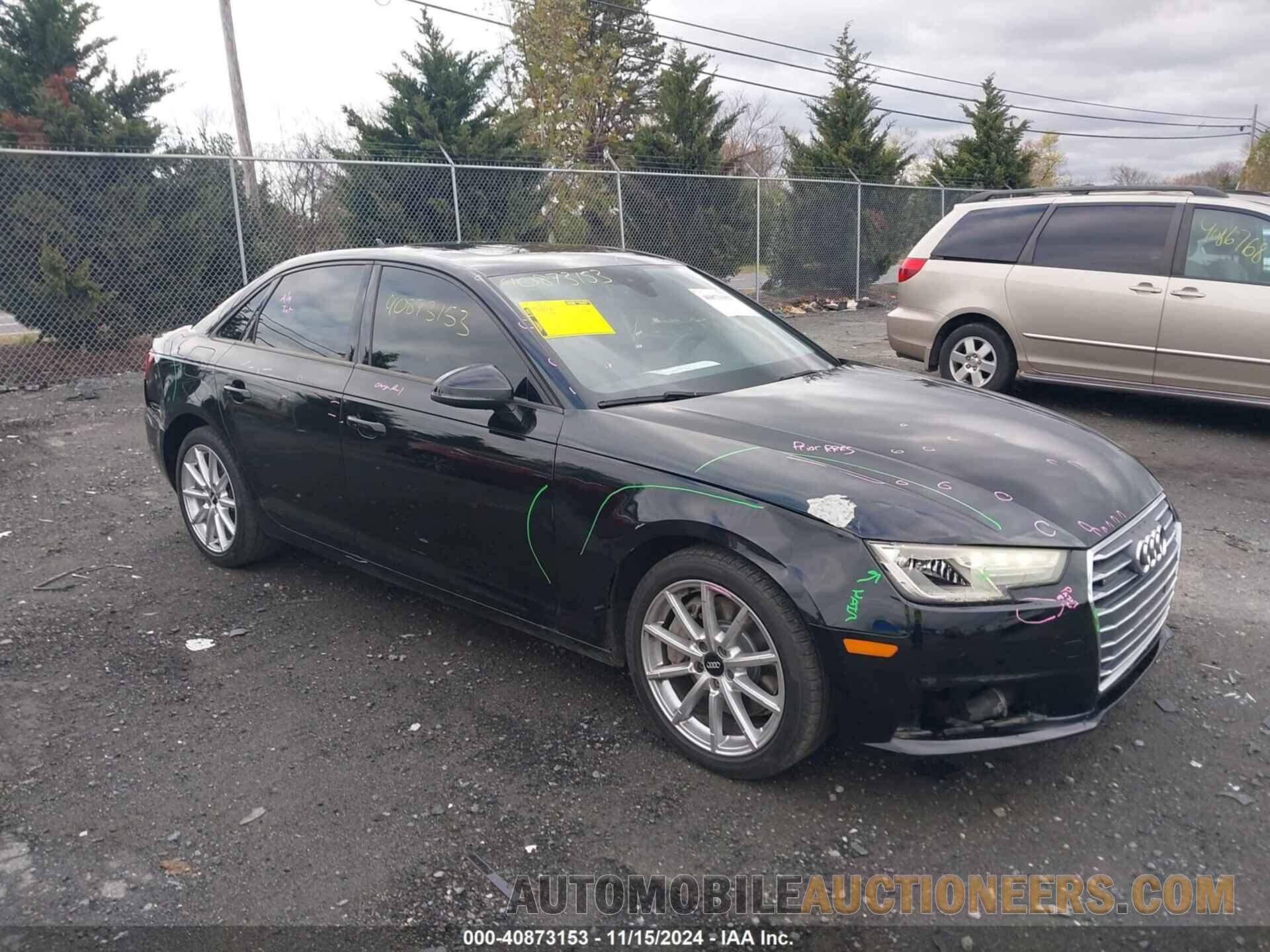 WAUANAF48HN006145 AUDI A4 2017