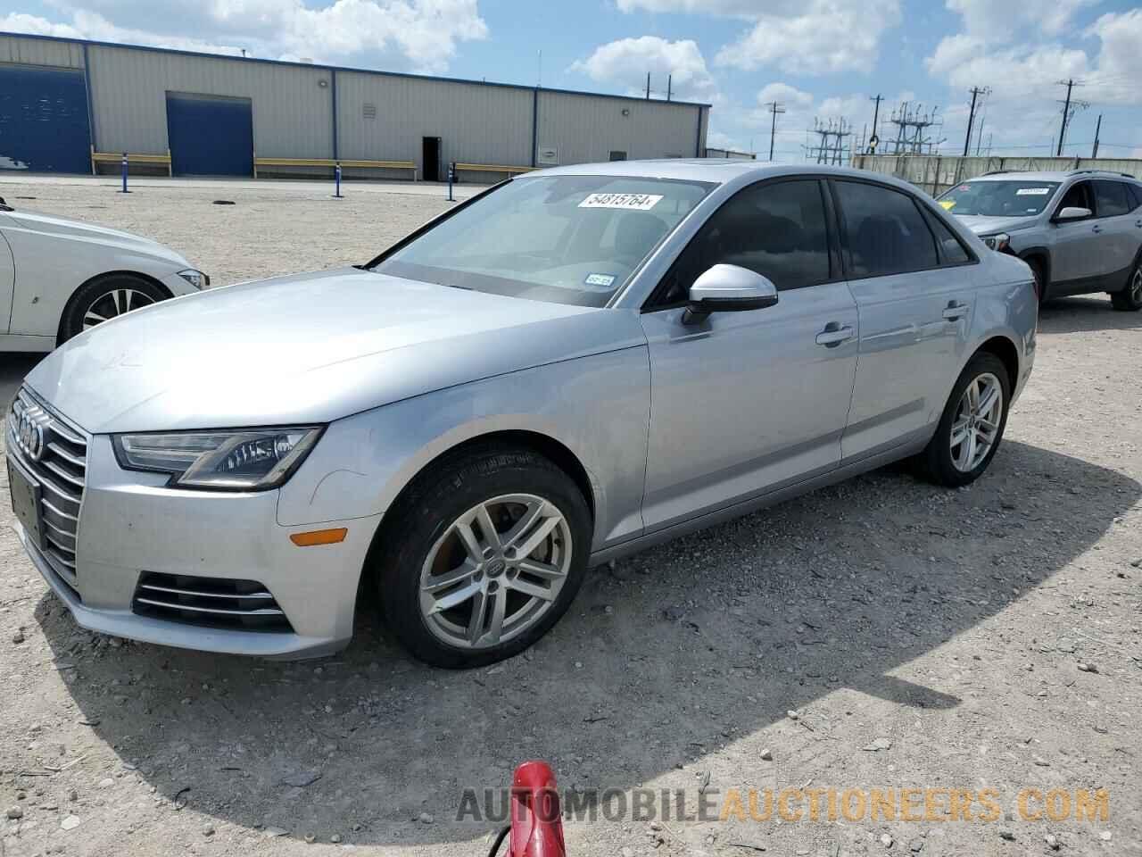 WAUANAF48HN020384 AUDI A4 2017