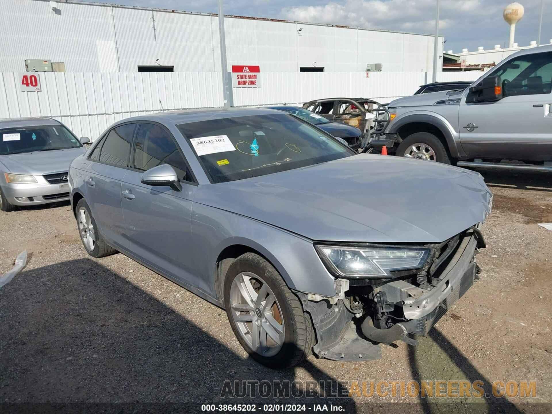 WAUANAF48HN032096 AUDI A4 2017