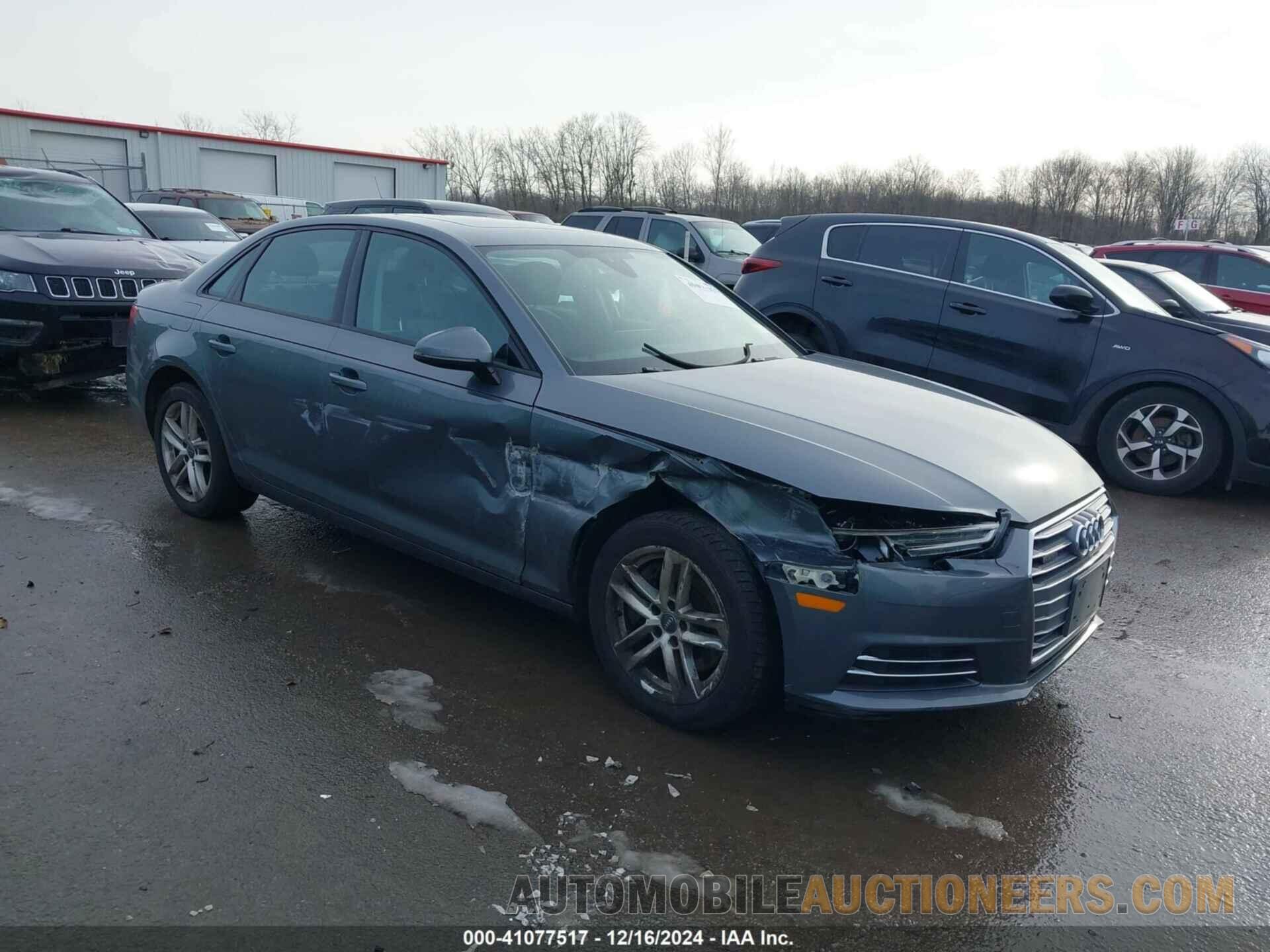 WAUANAF48HN068483 AUDI A4 2017