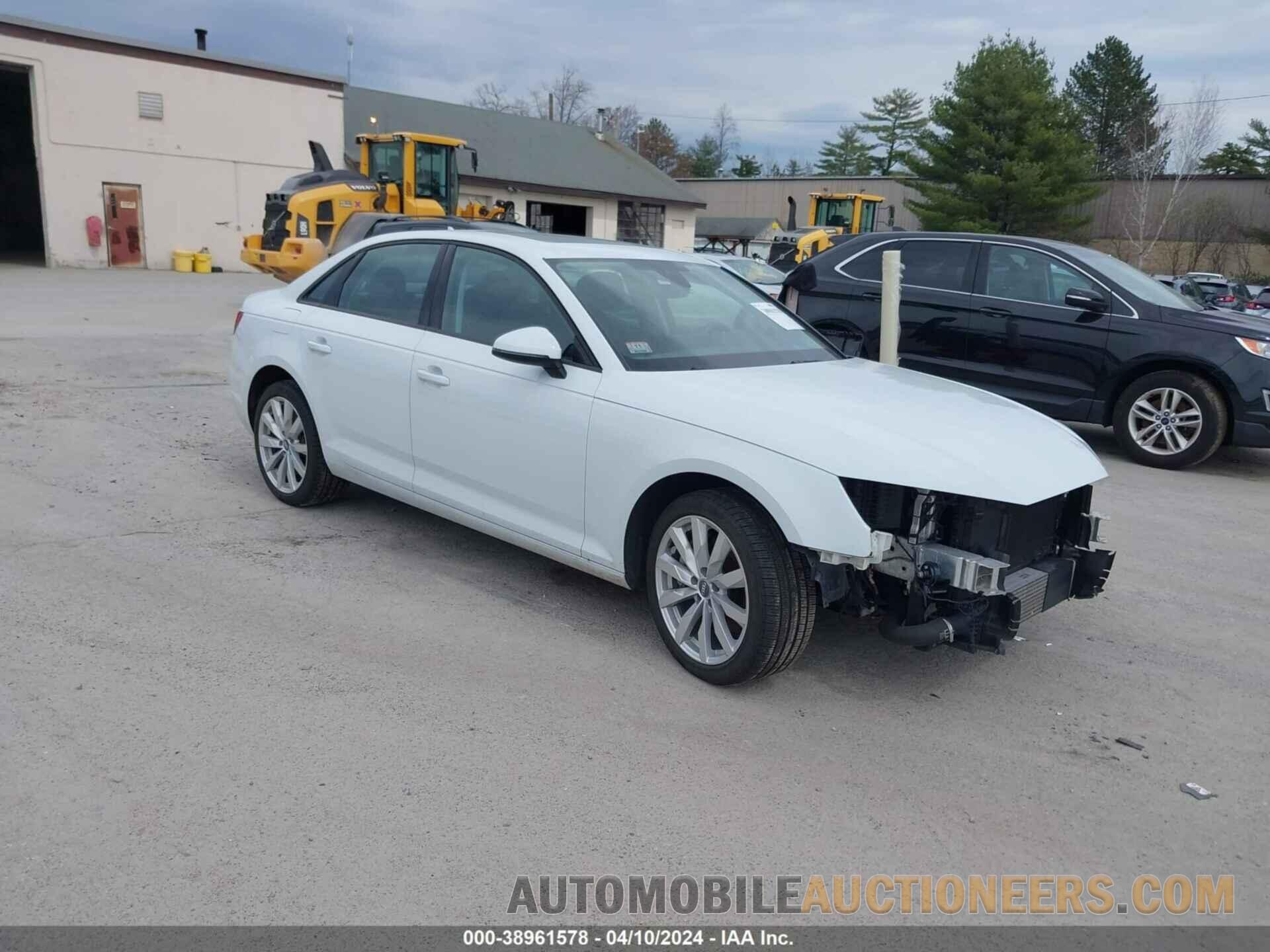 WAUANAF48HN069293 AUDI A4 2017