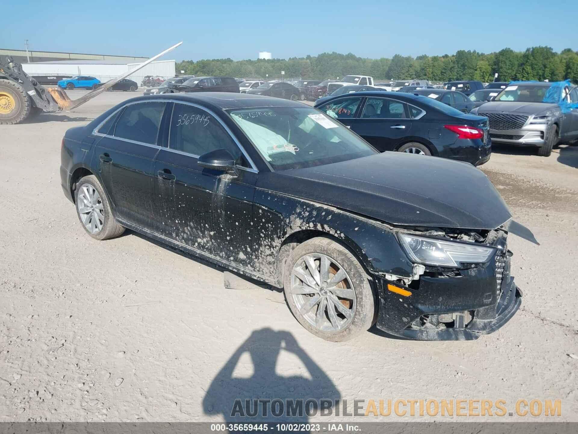 WAUANAF48JN009164 AUDI A4 SEDAN 2018