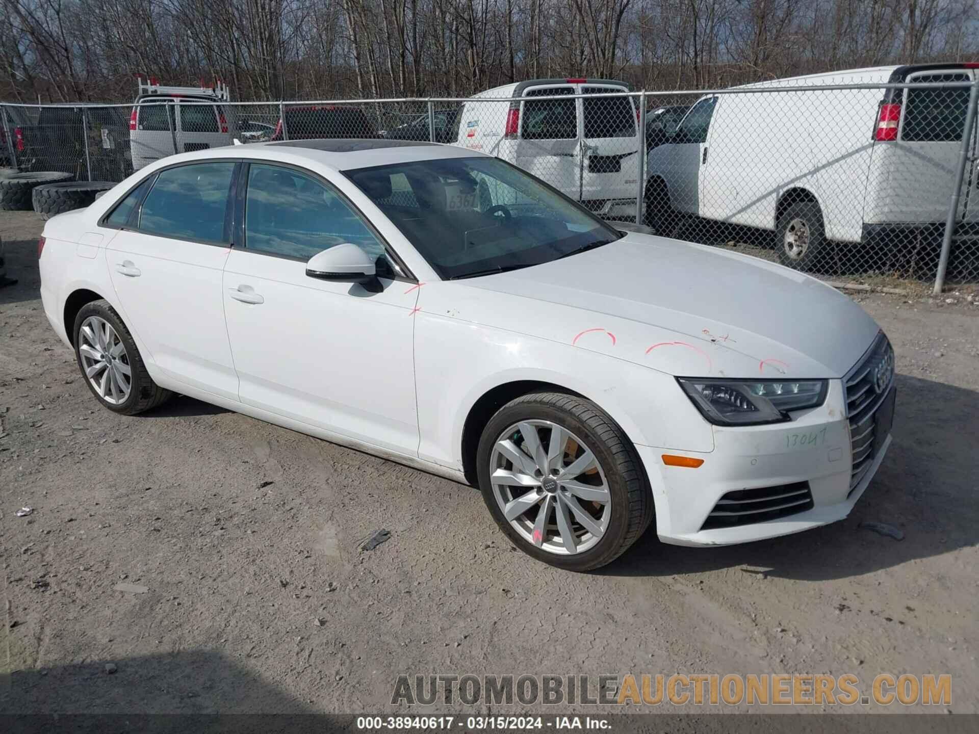 WAUANAF49HN009068 AUDI A4 2017