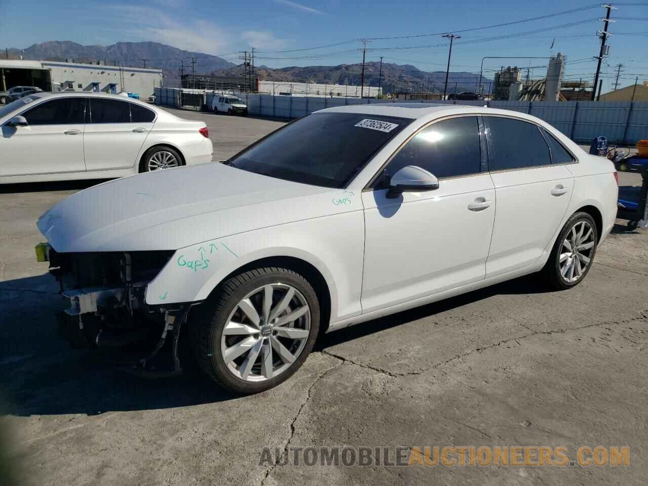 WAUANAF49HN014500 AUDI A4 2017