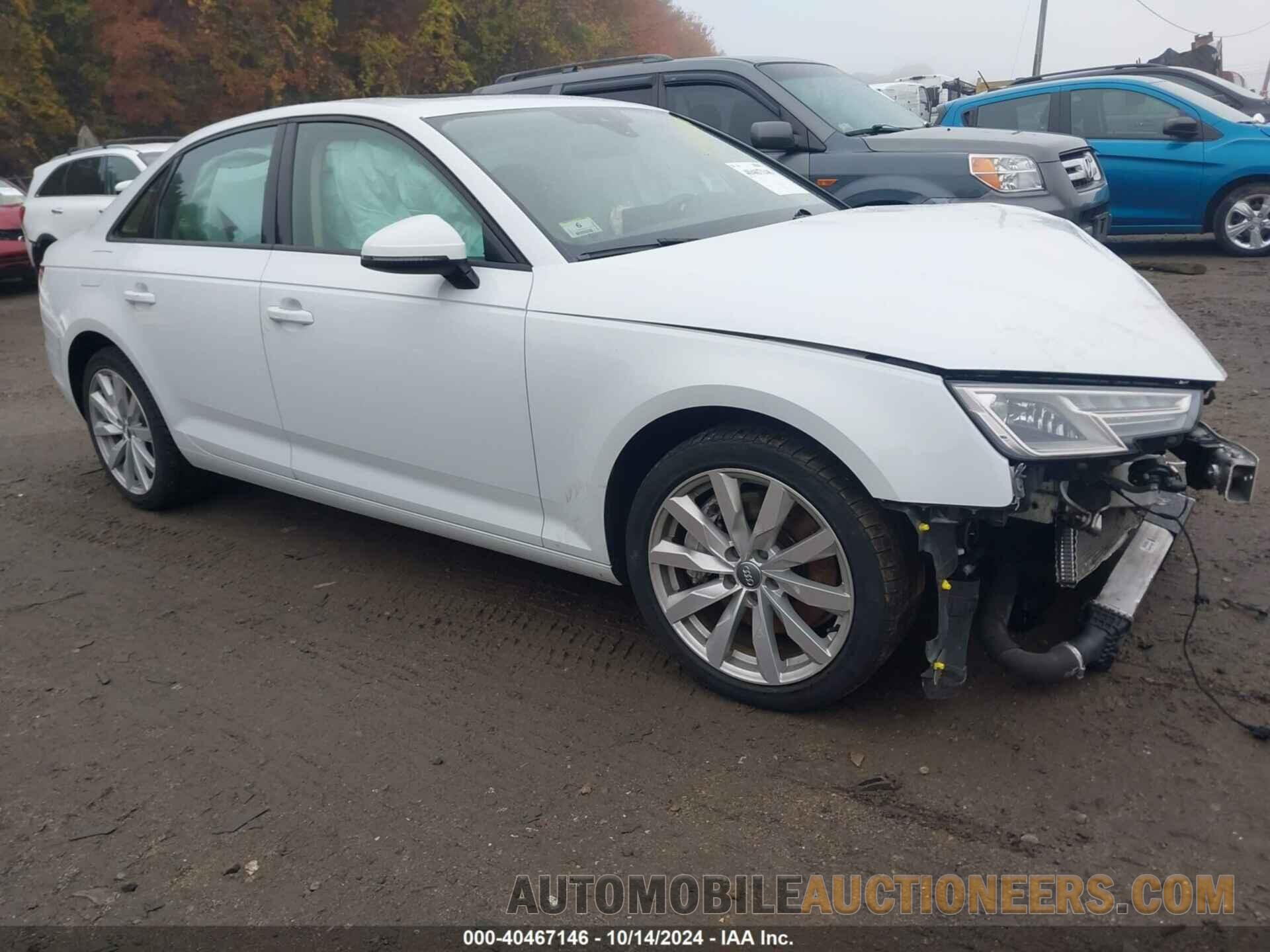 WAUANAF49HN015162 AUDI A4 2017