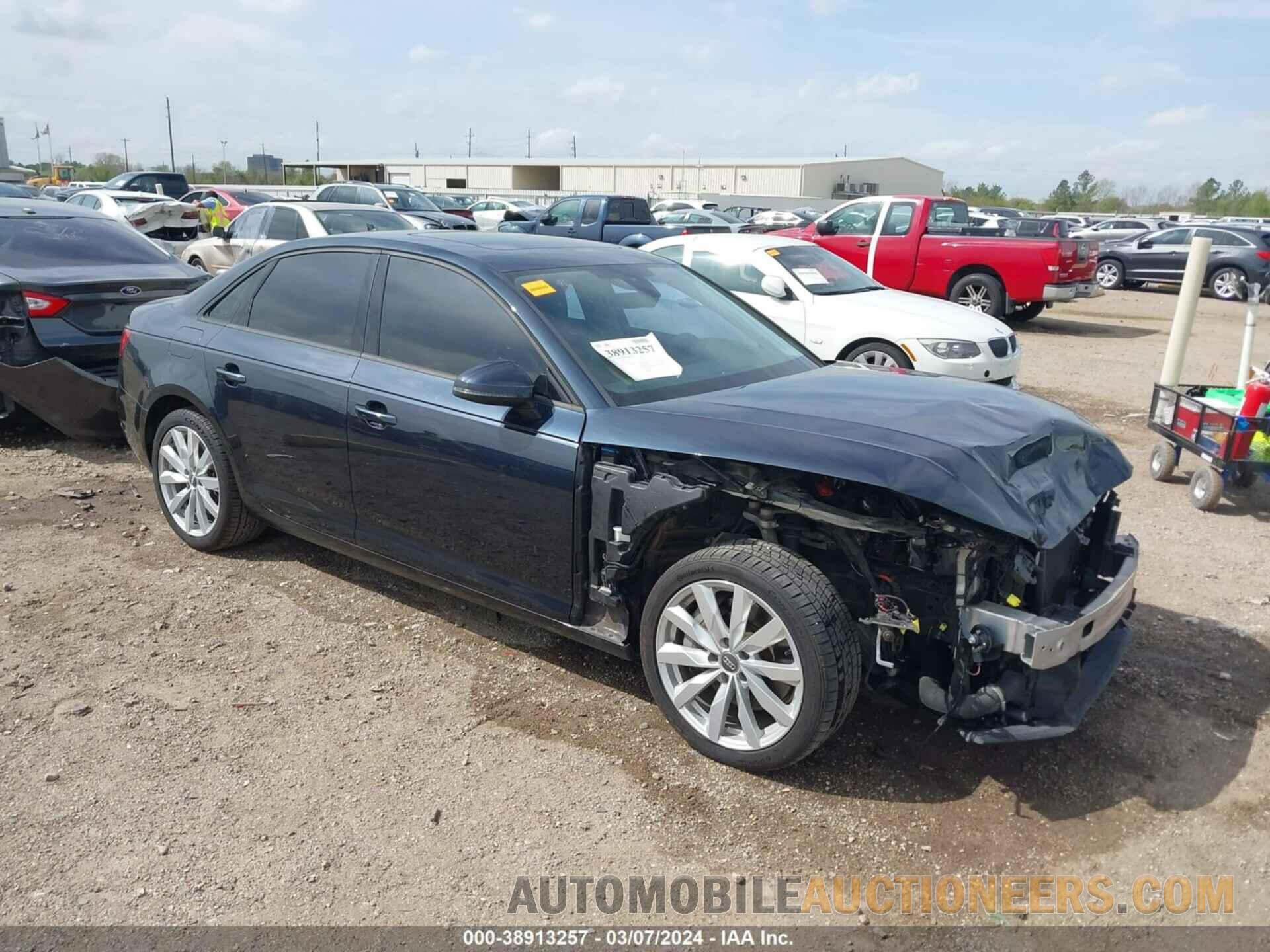 WAUANAF49HN019213 AUDI A4 2017