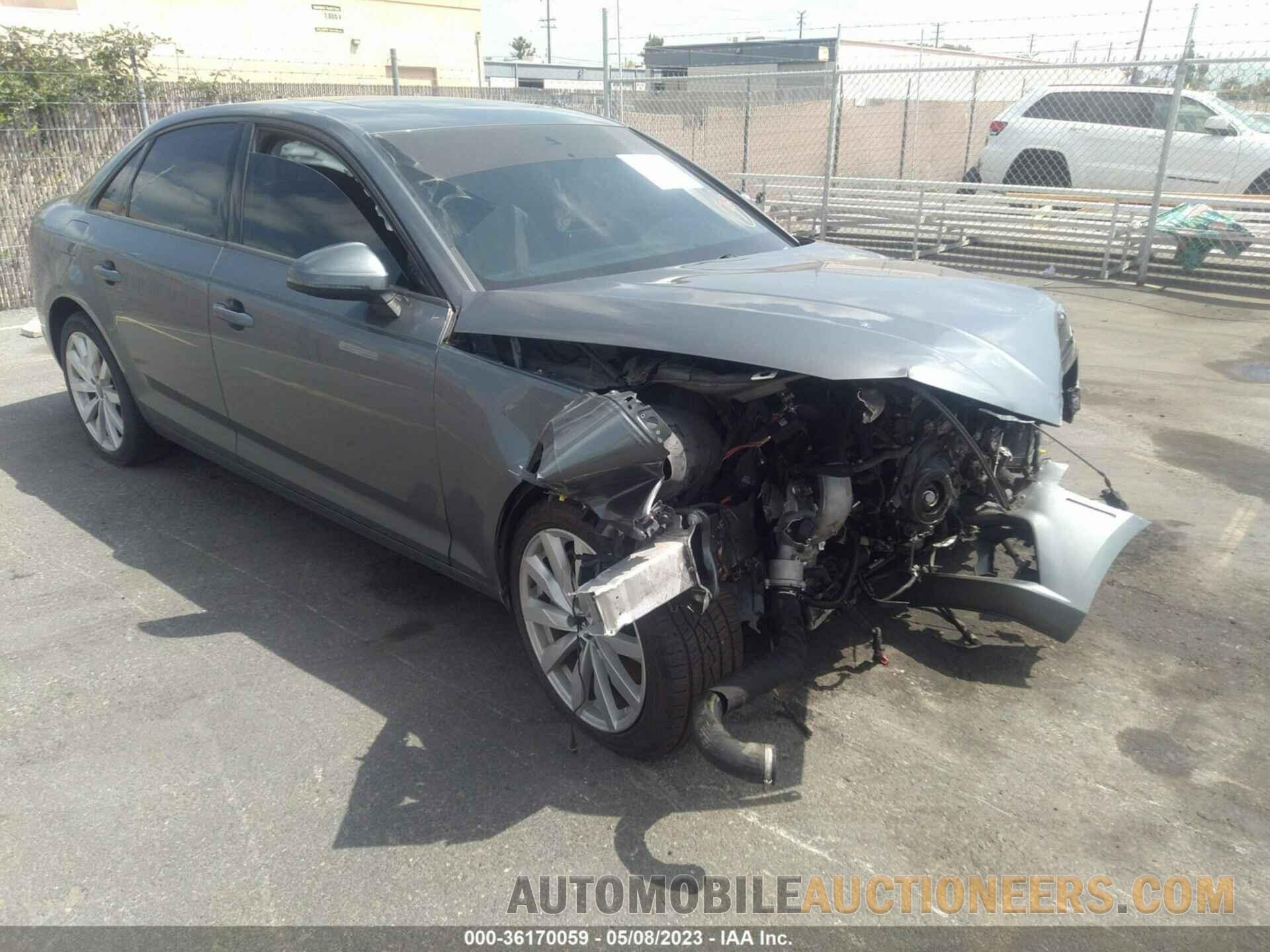 WAUANAF49HN020376 AUDI A4 2017