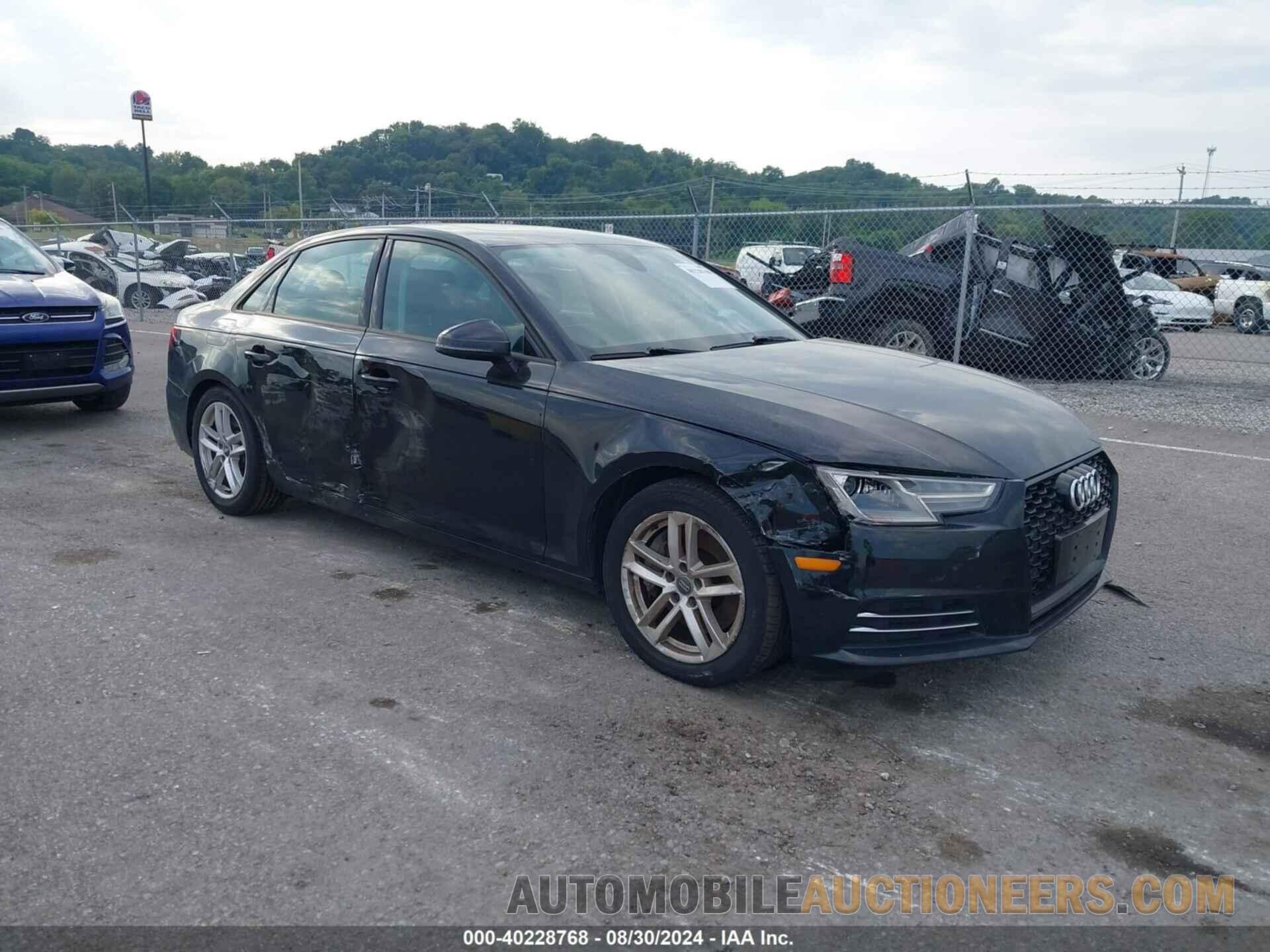 WAUANAF49HN022029 AUDI A4 2017