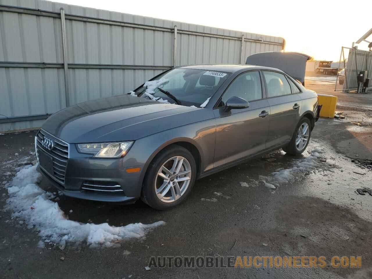 WAUANAF49HN022449 AUDI A4 2017