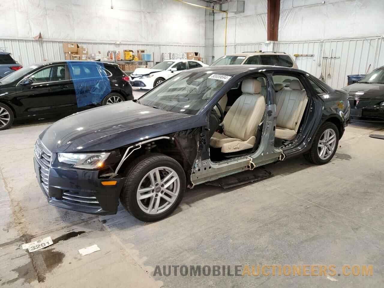 WAUANAF49HN022709 AUDI A4 2017