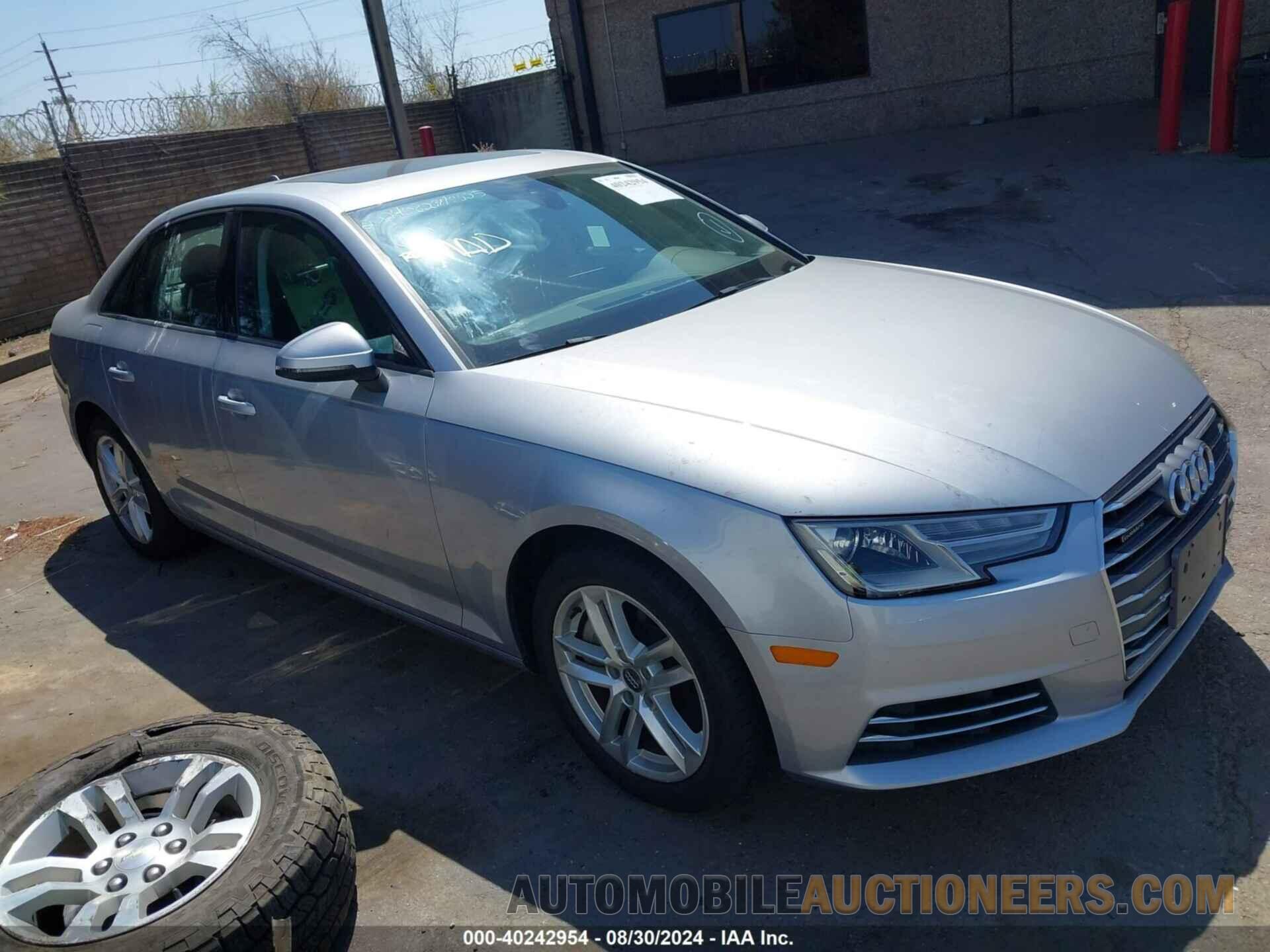 WAUANAF49HN027375 AUDI A4 2017