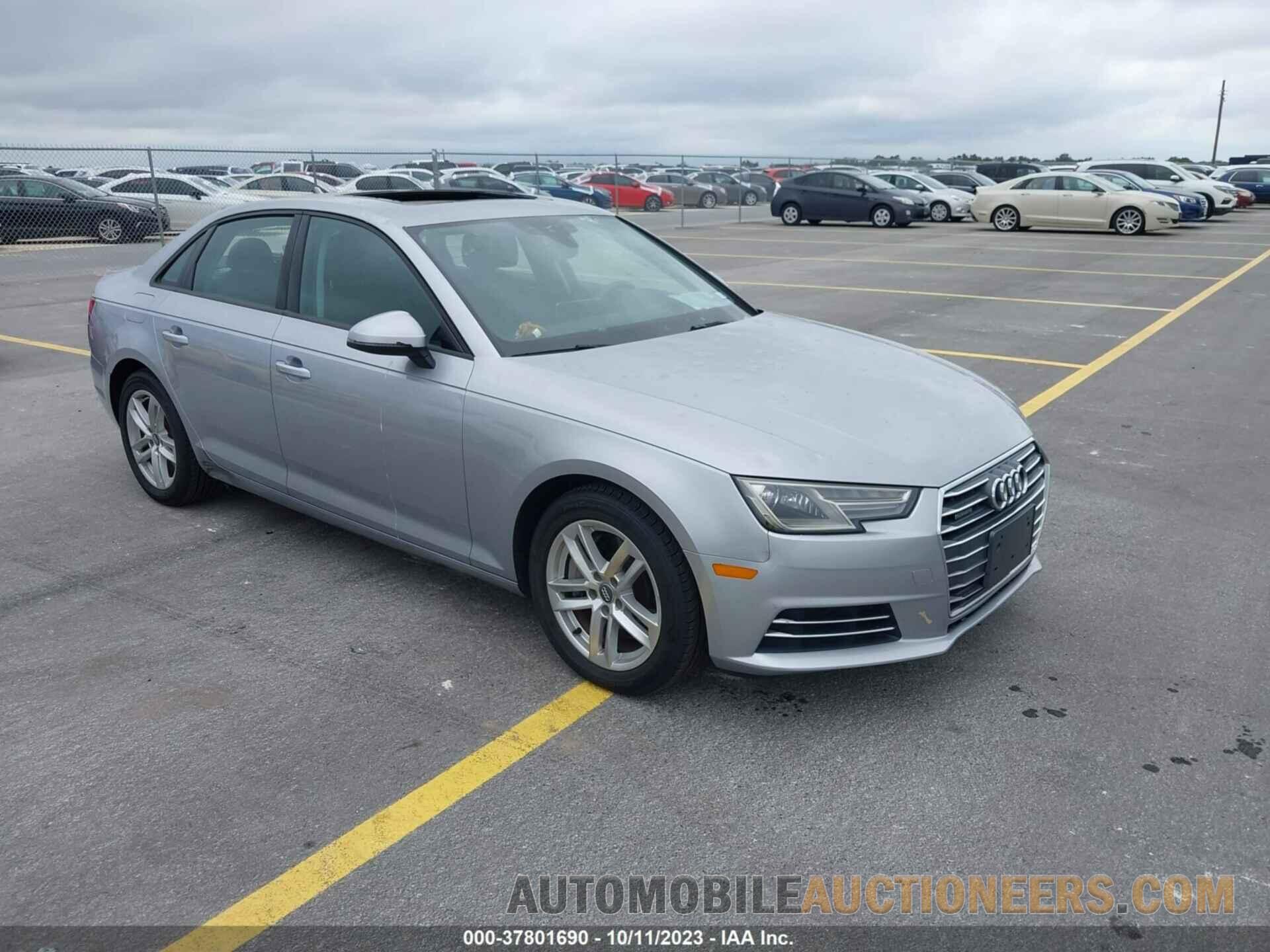 WAUANAF49HN031166 AUDI A4 2017