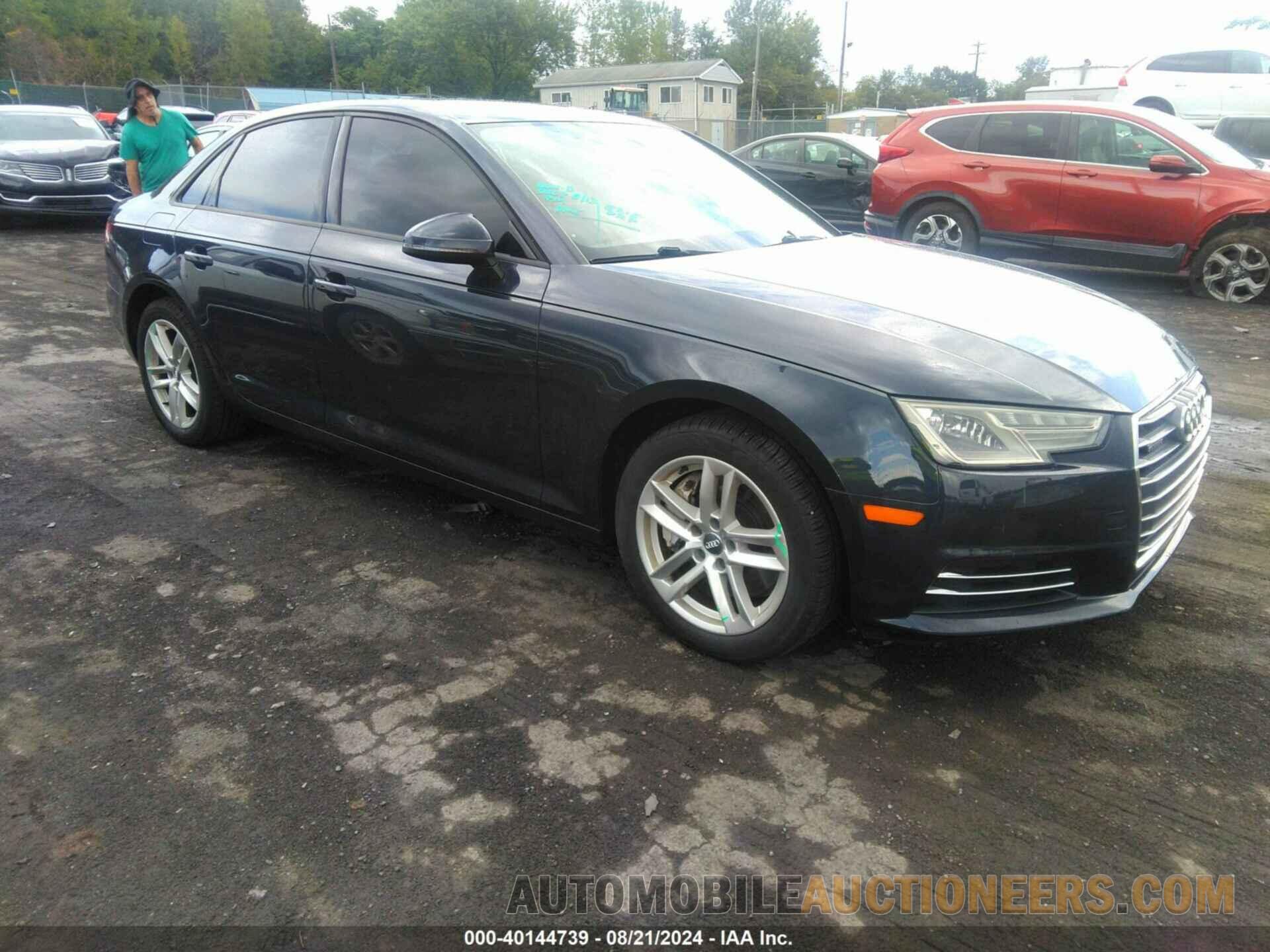 WAUANAF49HN037145 AUDI A4 2017