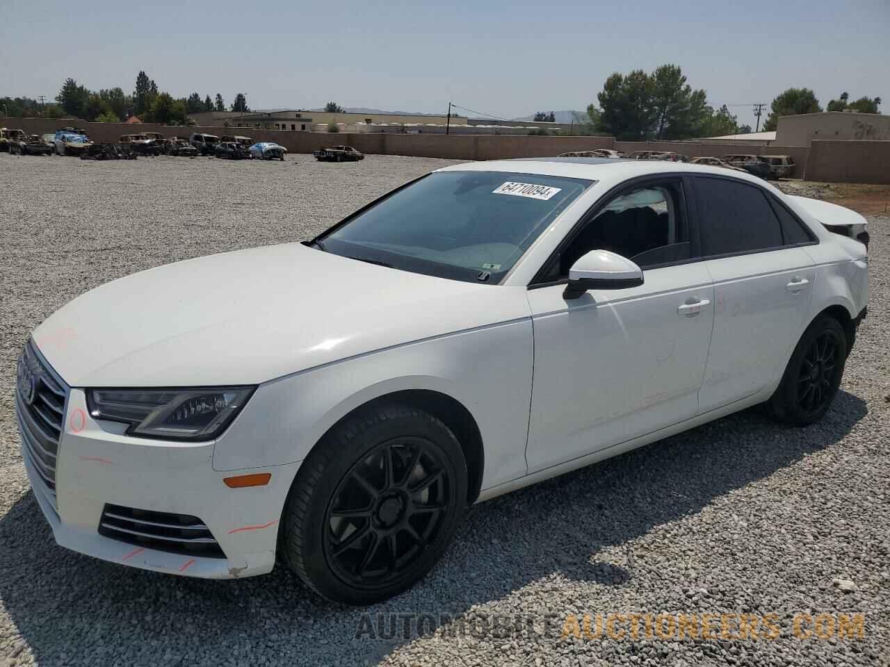 WAUANAF49HN037565 AUDI A4 2017