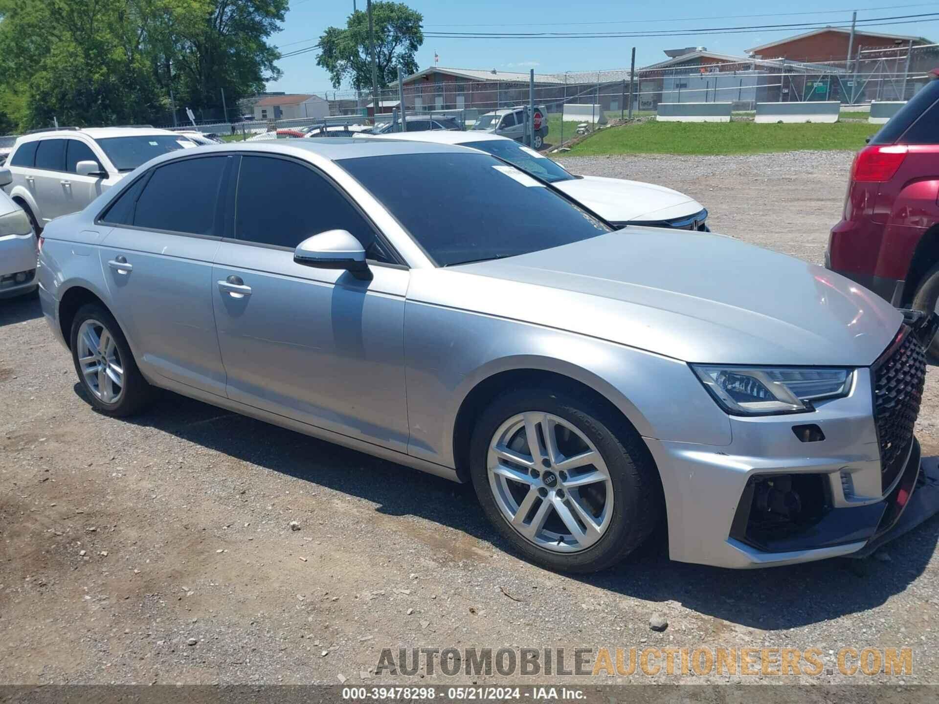 WAUANAF49HN055693 AUDI A4 2017